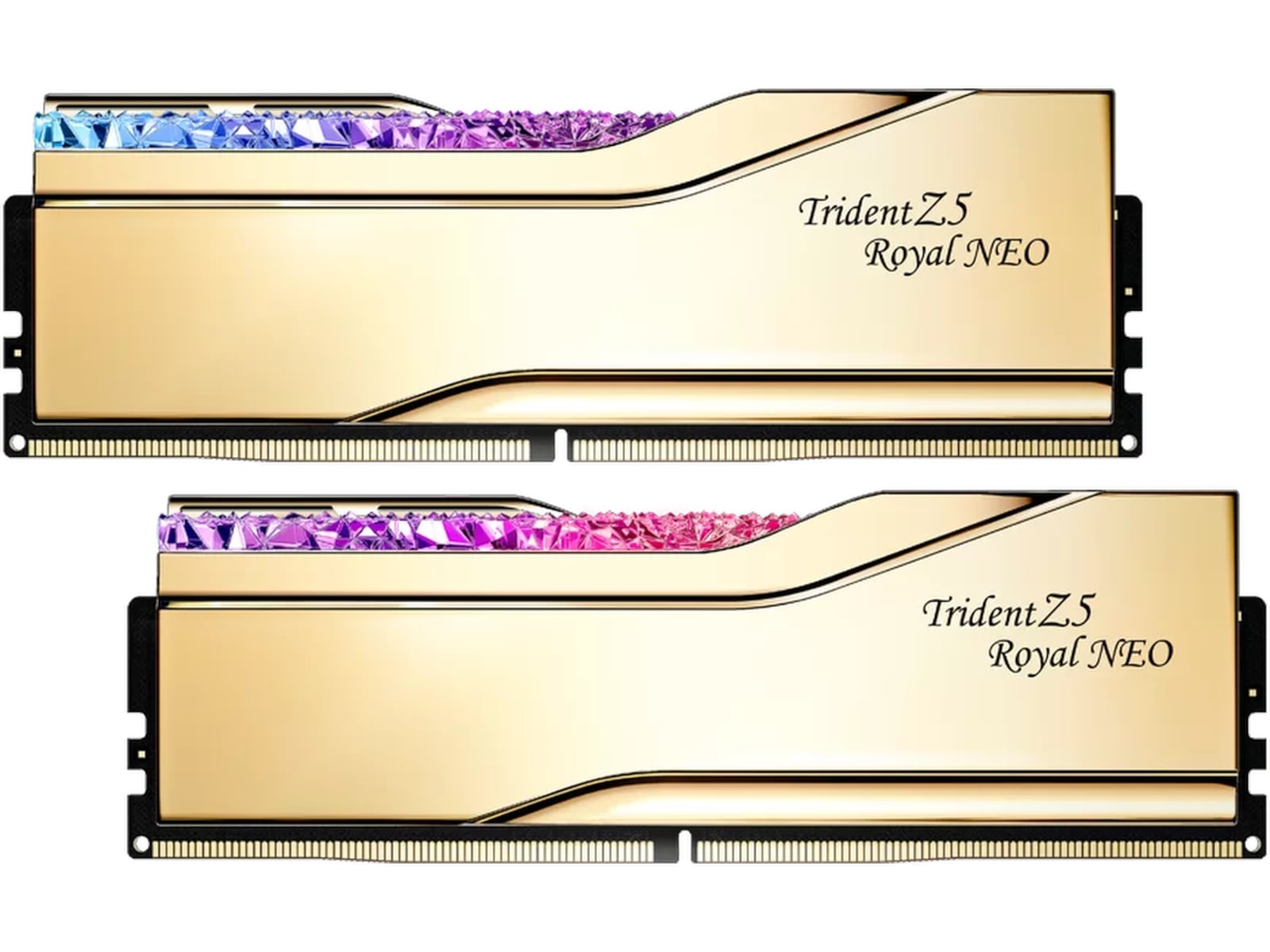 G.Skill Trident Z5 ROYAL NEO Gold 8000Mhz DDR5 32GB RGB Hukommelse (RAM)