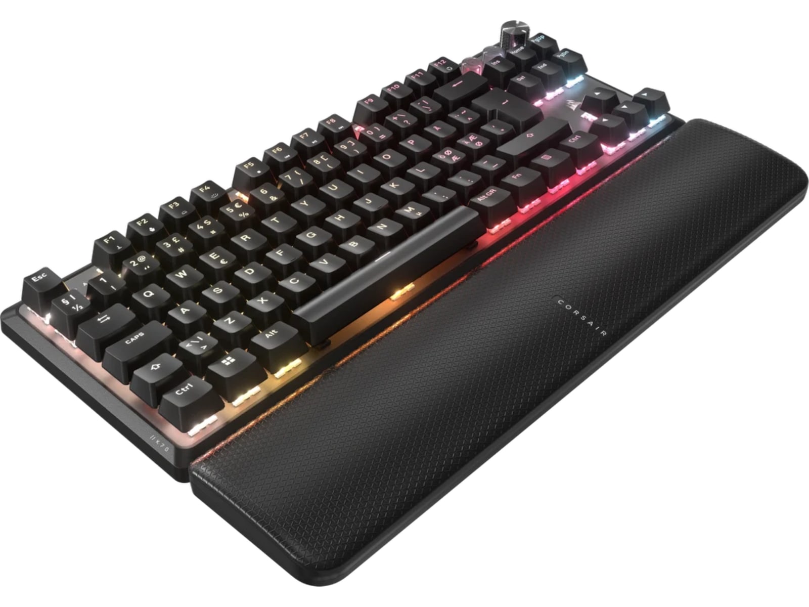 Corsair K70 PRO TKL RGB Gaming Keyboard (sort) Gamingkeyboard
