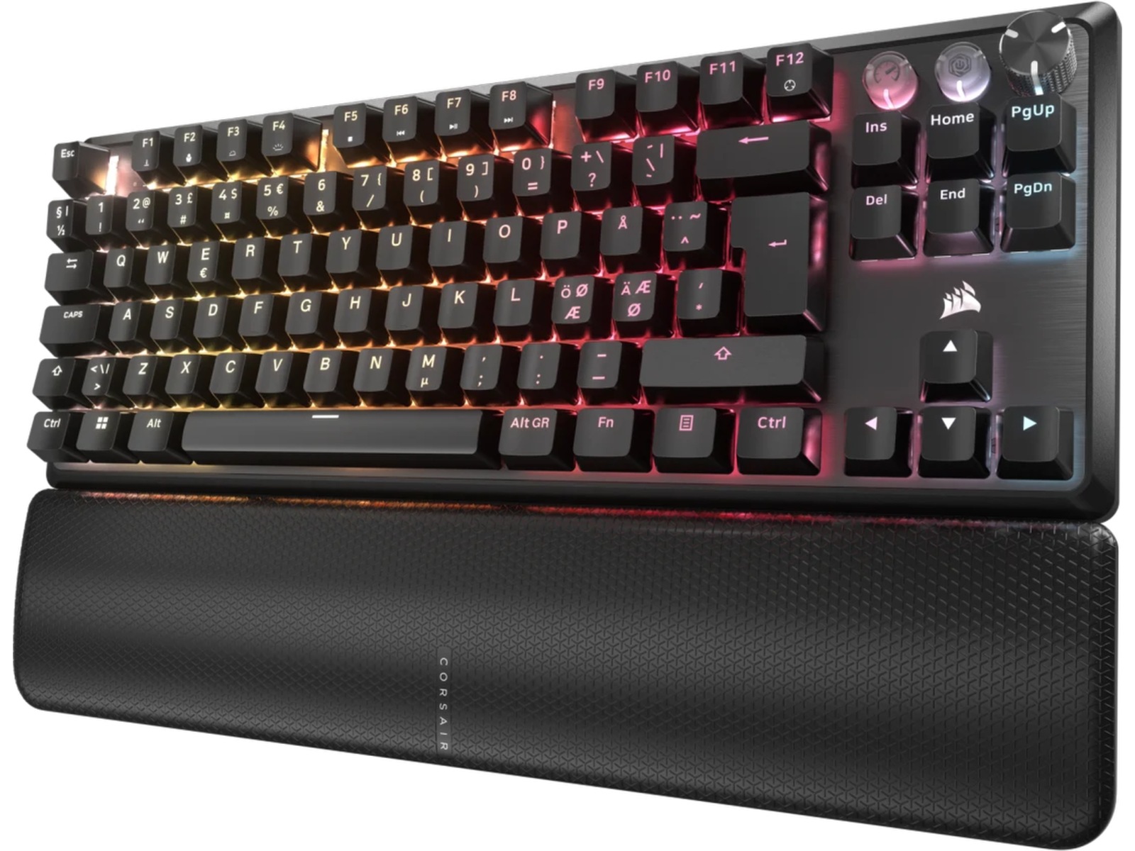 Corsair K70 PRO TKL RGB Gaming Keyboard (sort) Gamingkeyboard