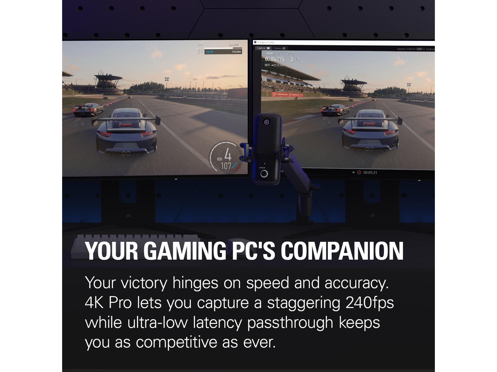 Elgato Game Capture 4K Pro Capture og streamning