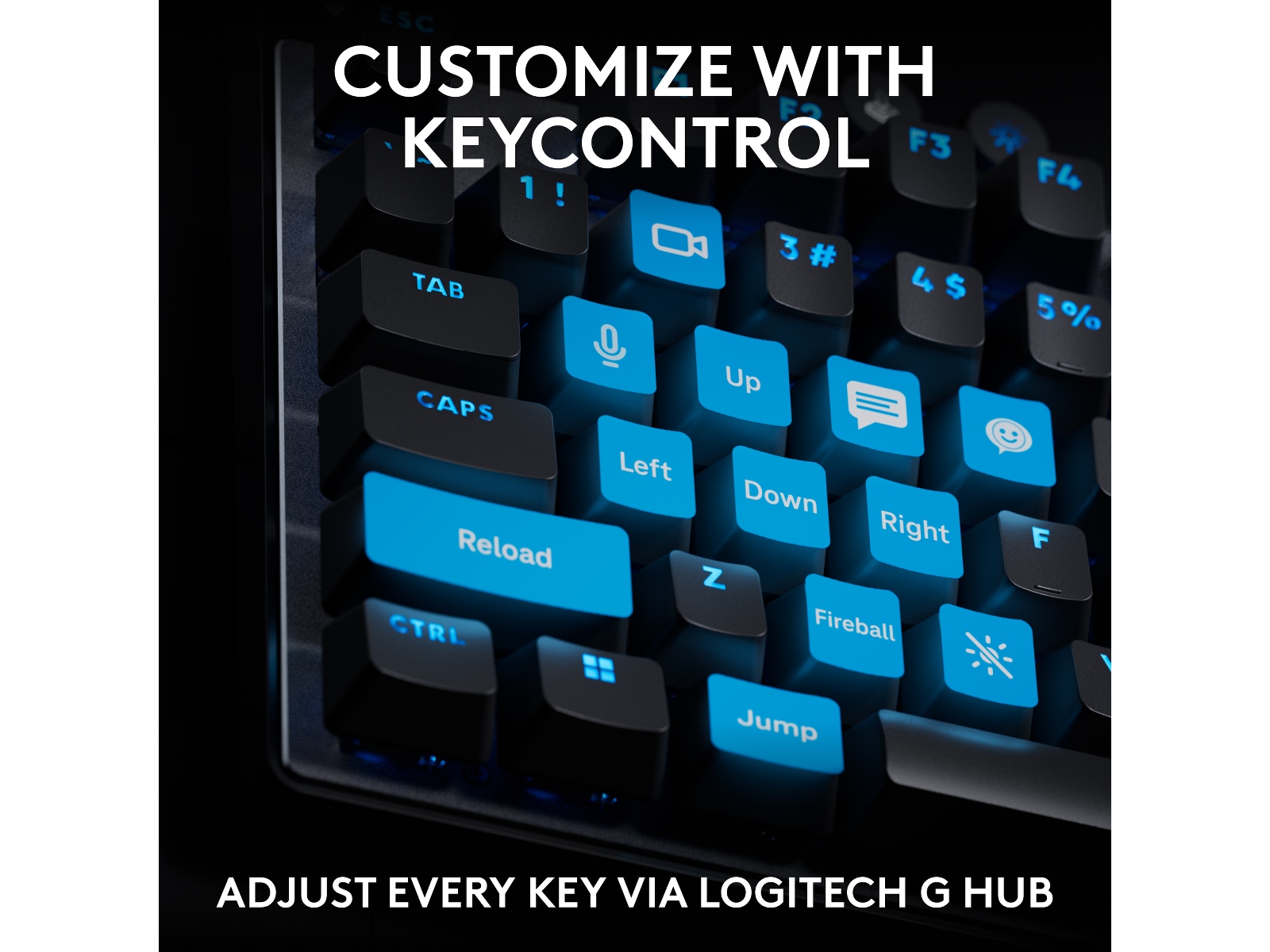 Logitech G Pro X TKL Rapid gamingtastatur (sort) Gamingkeyboard