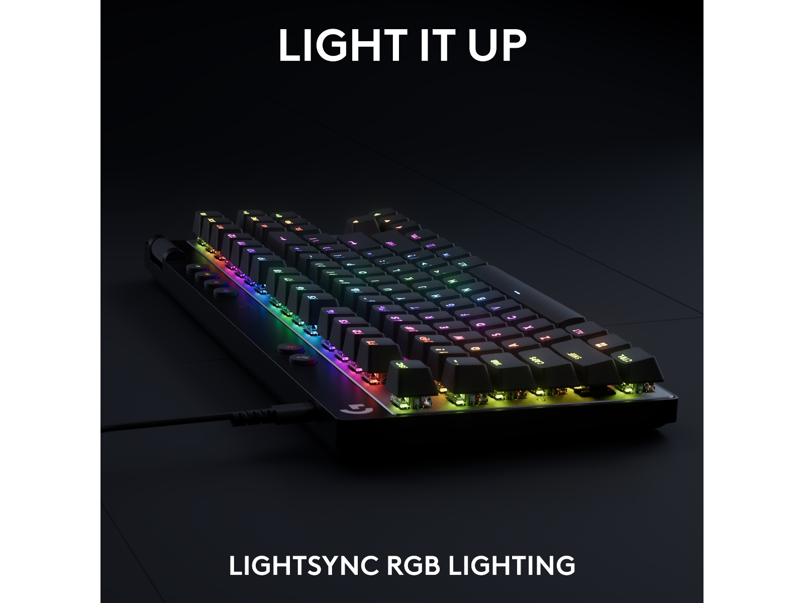 Logitech G Pro X TKL Rapid gamingtastatur (sort) Gamingkeyboard