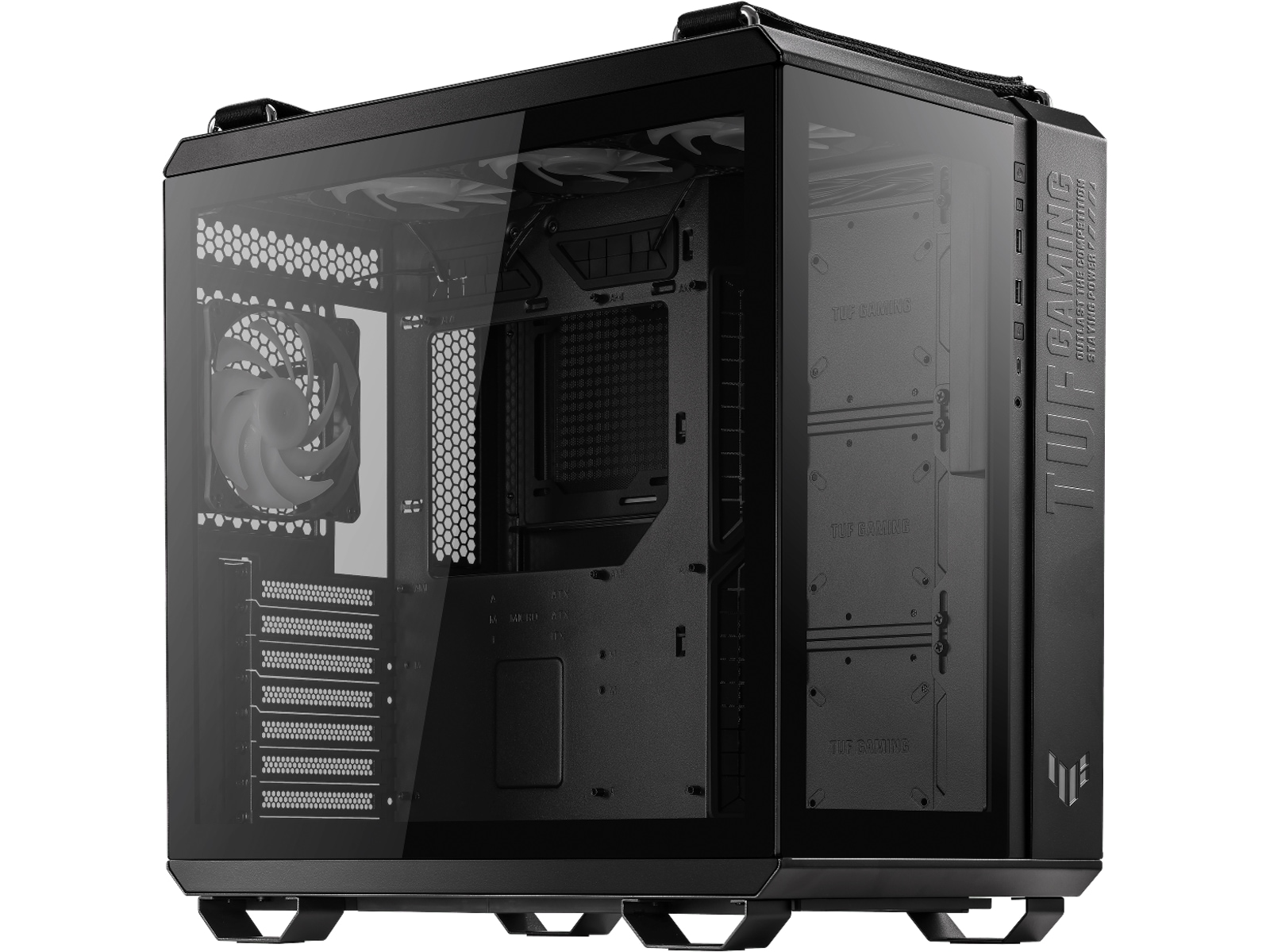 Asus TUF Gaming GT502 Plus TG ARGB Mid Tower (sort) Midi Tower