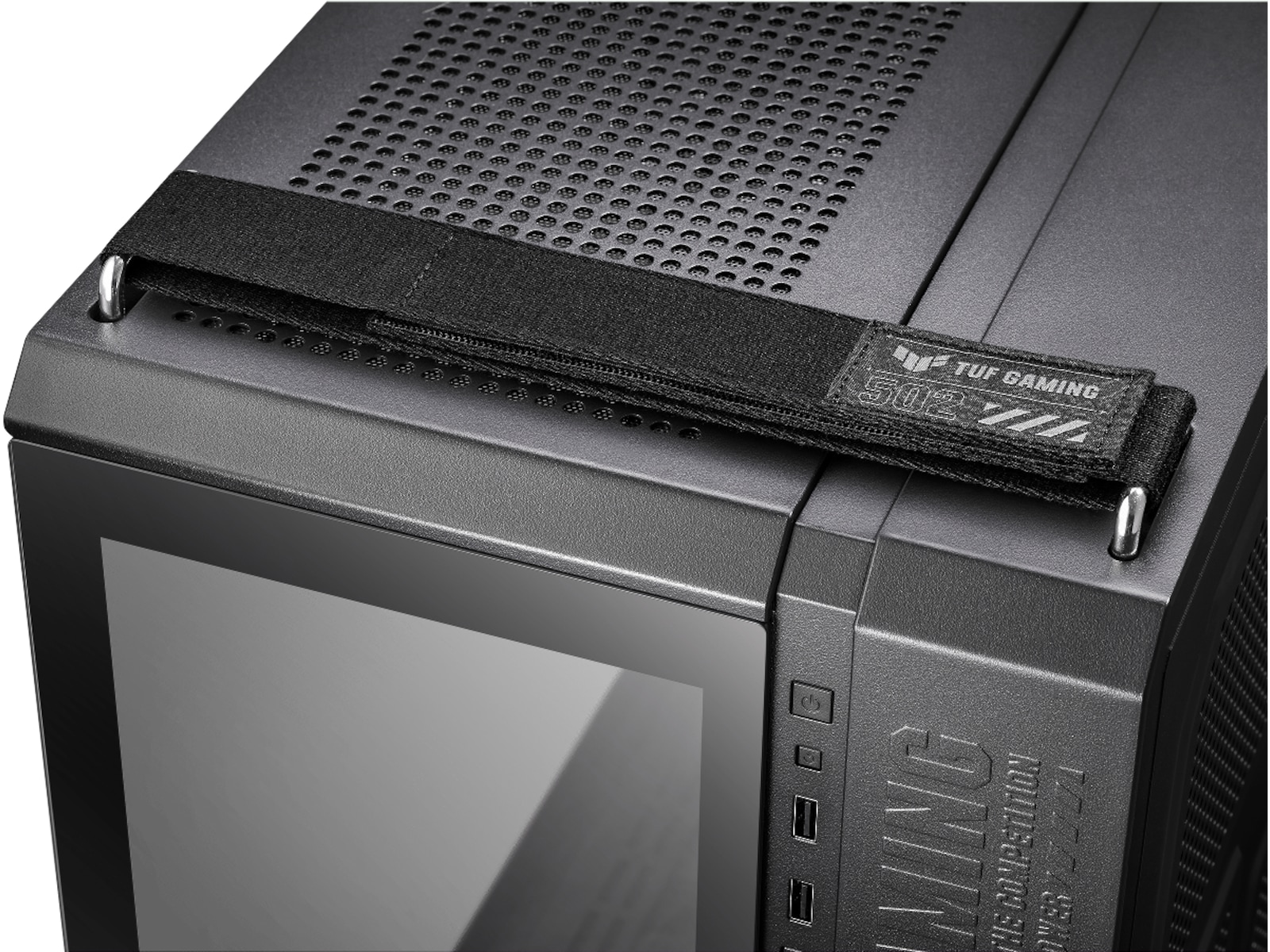 Asus TUF Gaming GT502 Plus TG ARGB Mid Tower (sort) Midi Tower