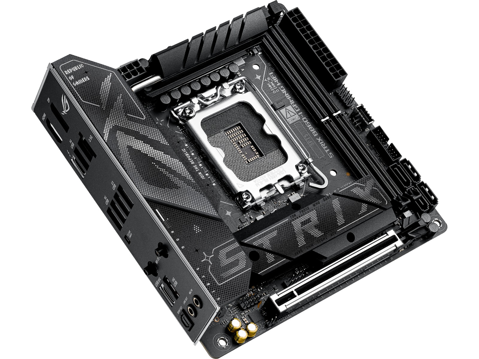 ASUS ROG STRIX B860-I GAMING WIFI Bundkort Intel Socket