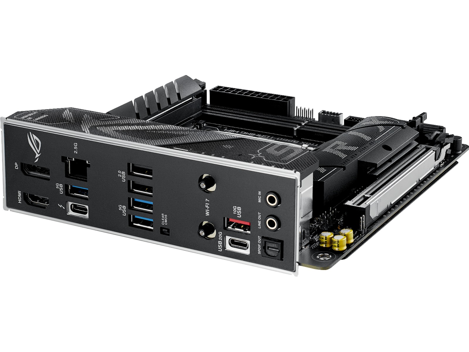 ASUS ROG STRIX B860-I GAMING WIFI Bundkort Intel Socket