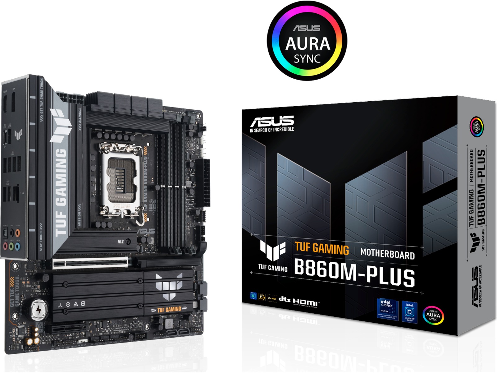 ASUS TUF GAMING B860M-PLUS Bundkort Intel Socket