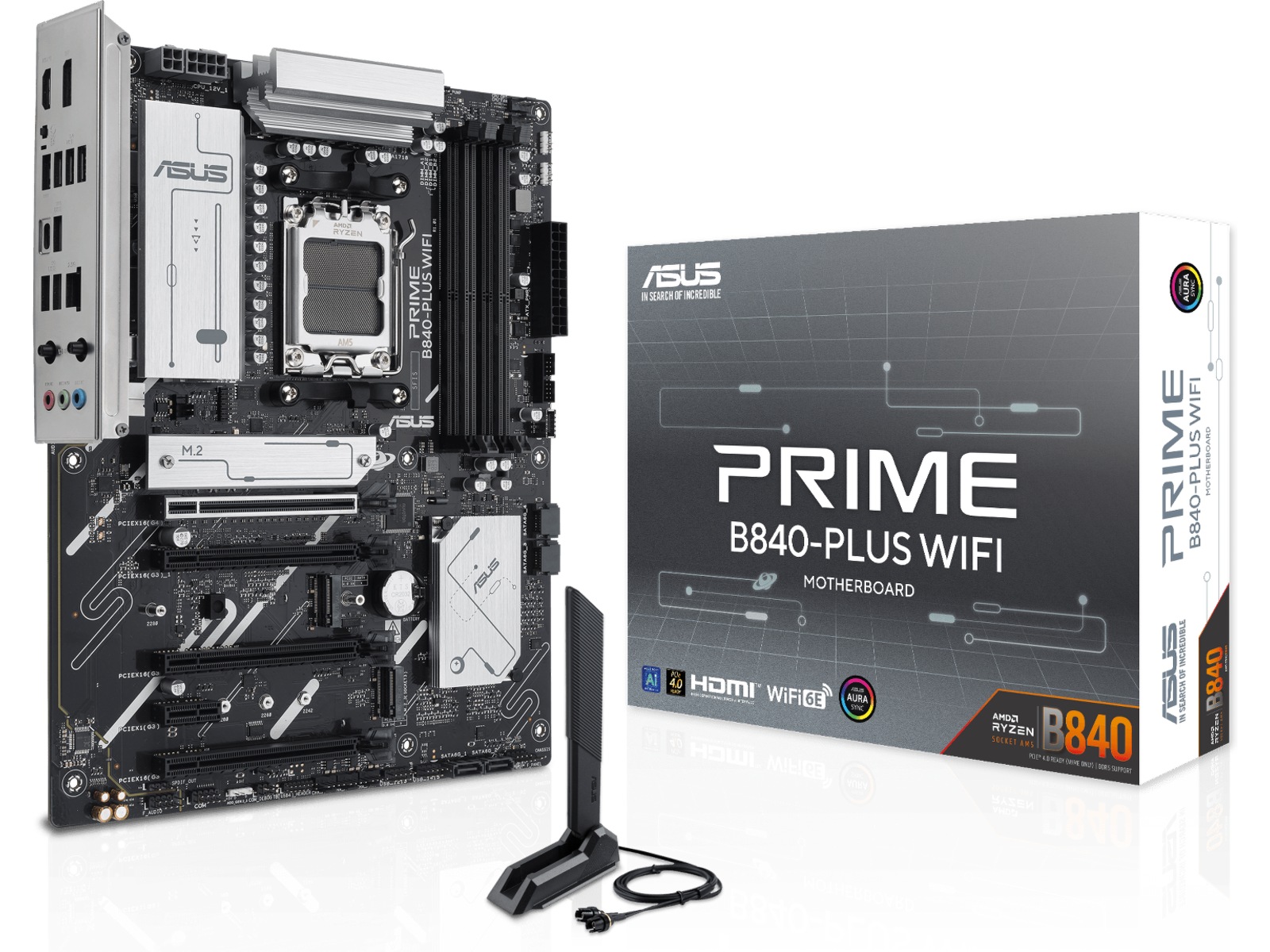 ASUS PRIME B840-PLUS WIFI Bundkort AMD Socket