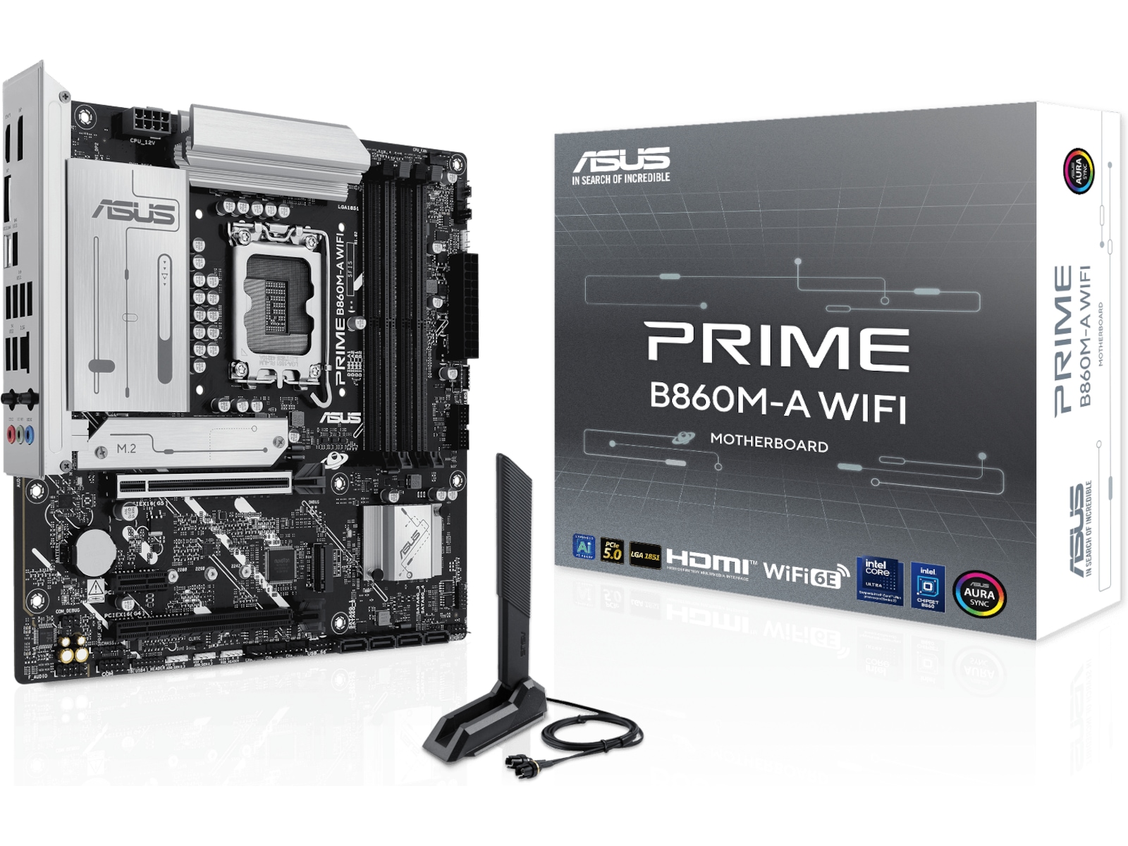 ASUS PRIME B860M-A WIFI Bundkort Intel Socket