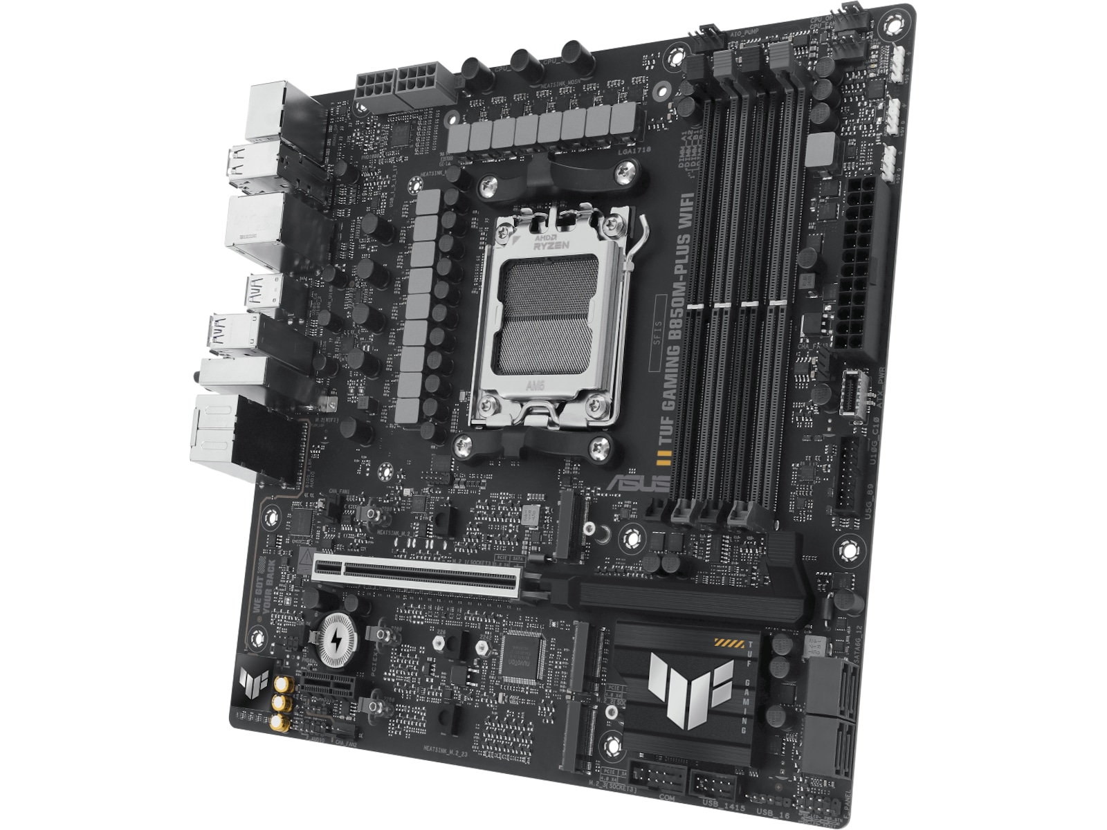 ASUS TUF GAMING B850M-PLUS WIFI Bundkort AMD Socket