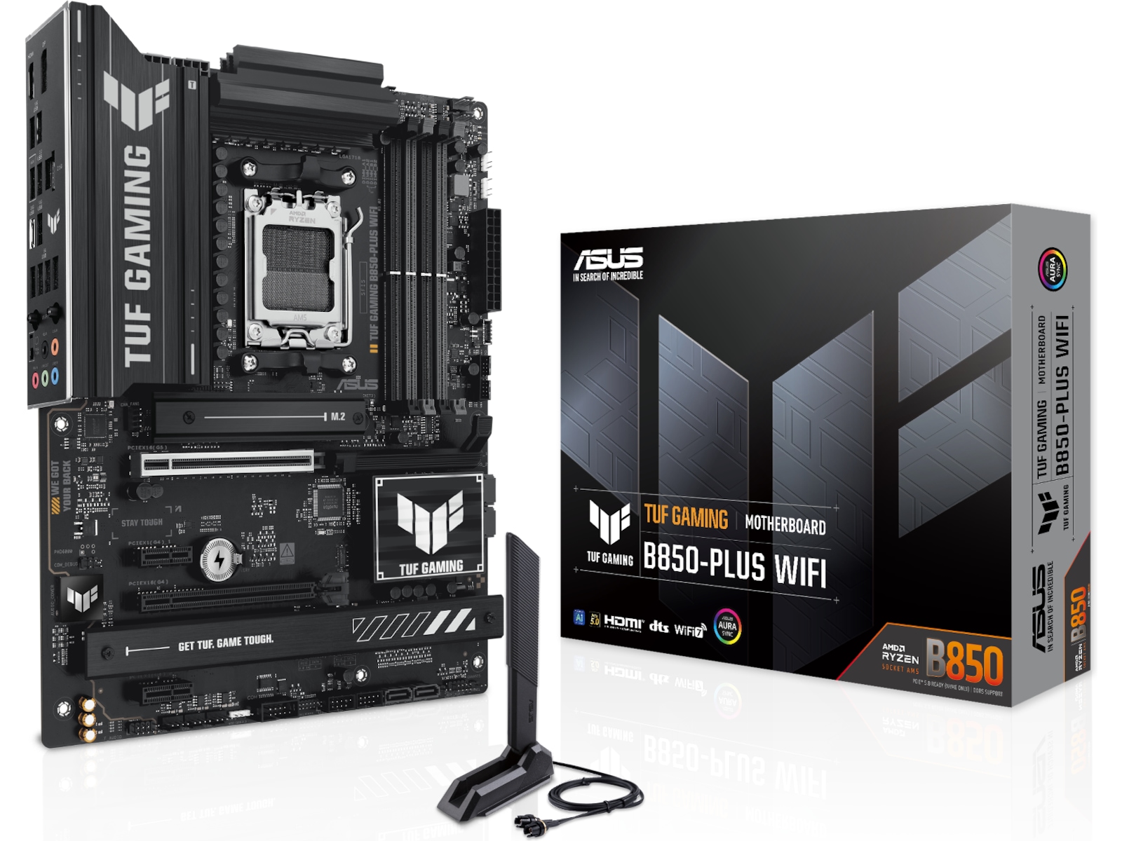 ASUS TUF GAMING B850-PLUS WIFI Bundkort AMD Socket