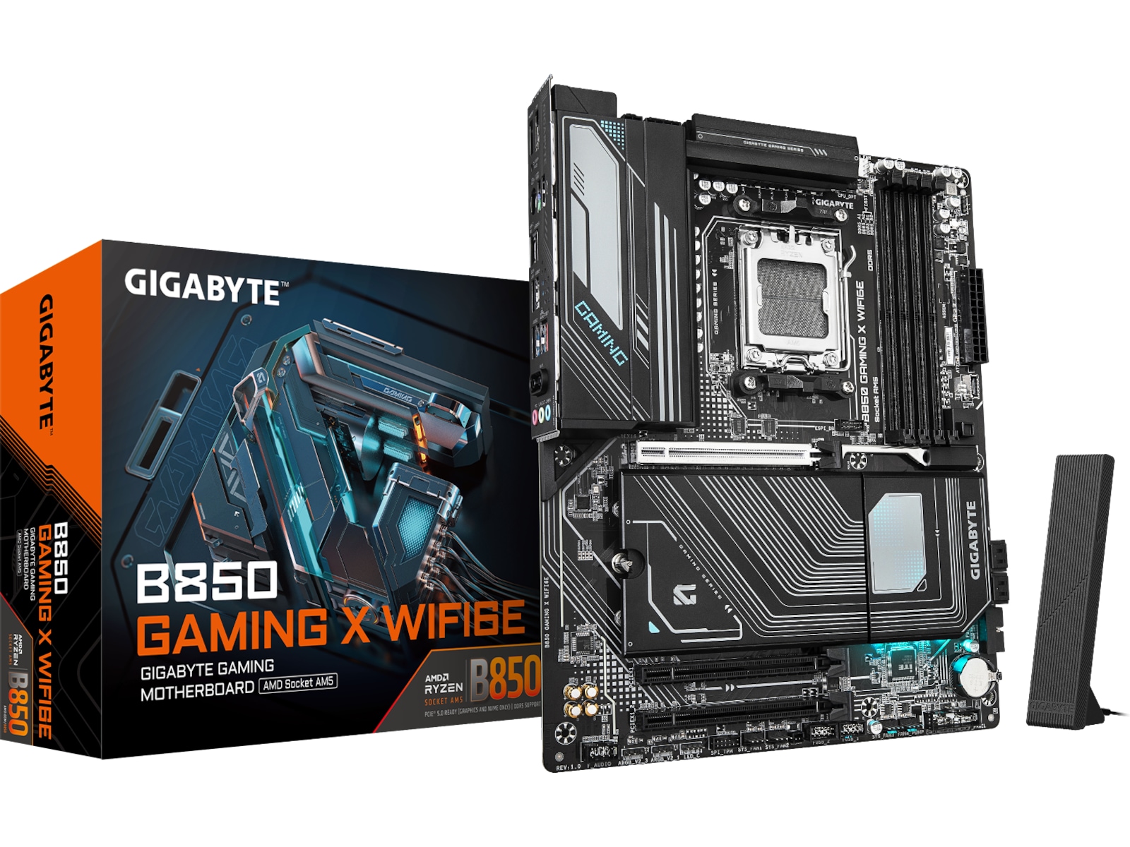 Gigabyte B850 GAMING X WIFI6E Bundkort AMD Socket