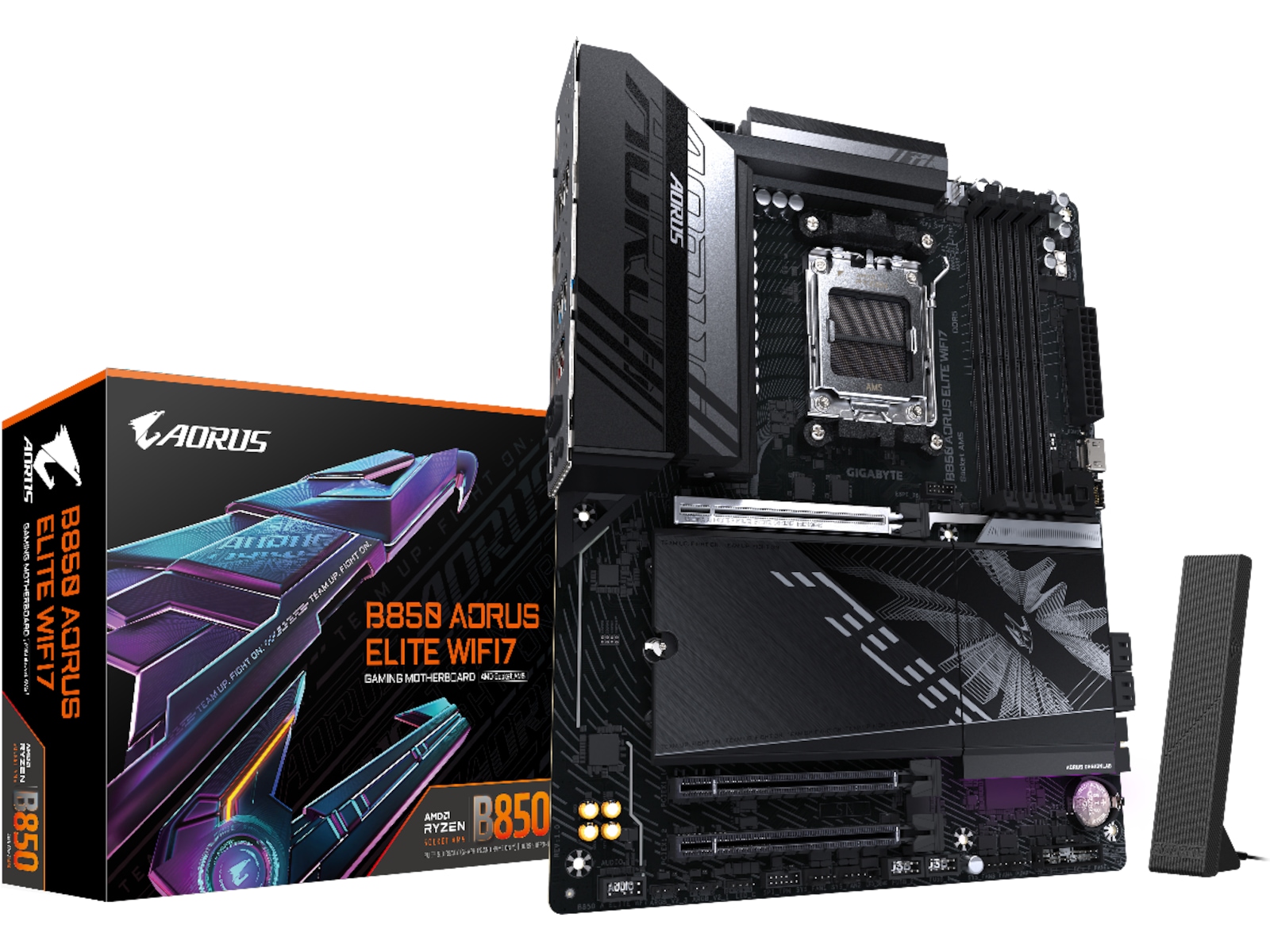 Gigabyte B850 AORUS ELITE WF7 Bundkort AMD Socket