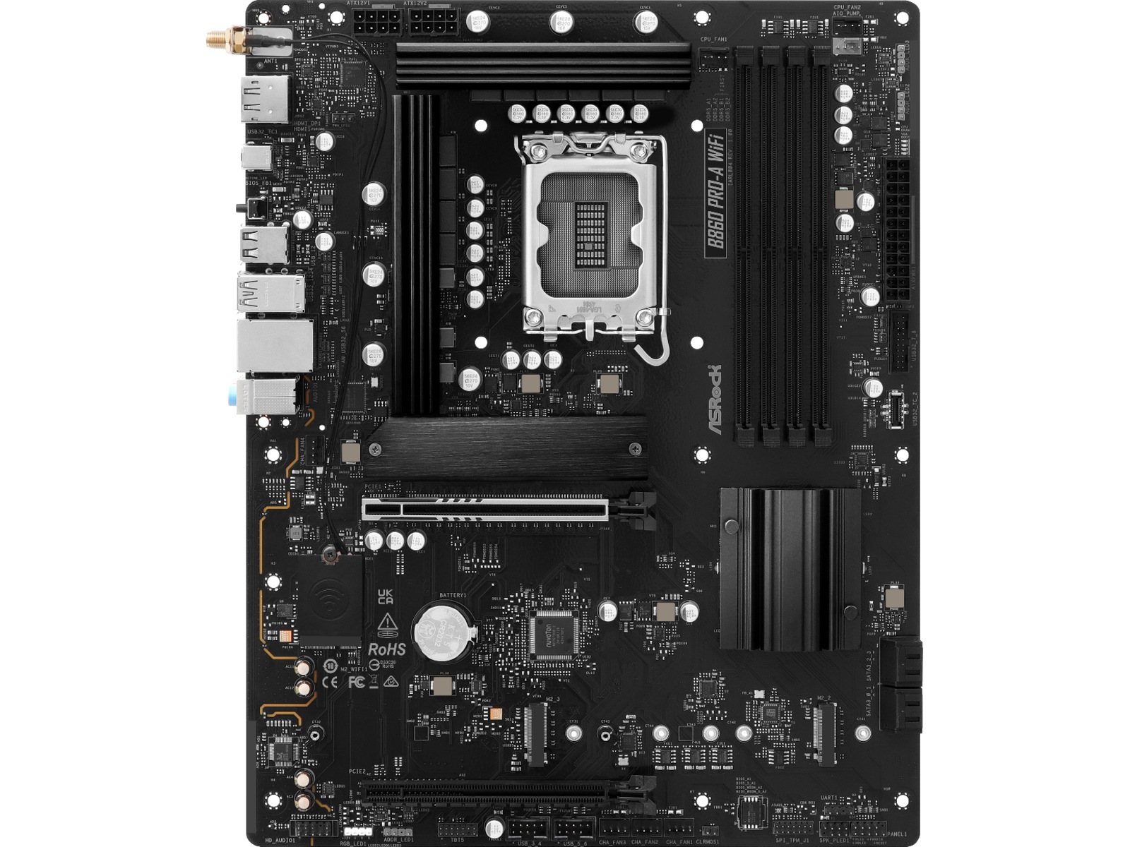ASRock B860 Pro-A WiFi Bundkort Intel Socket