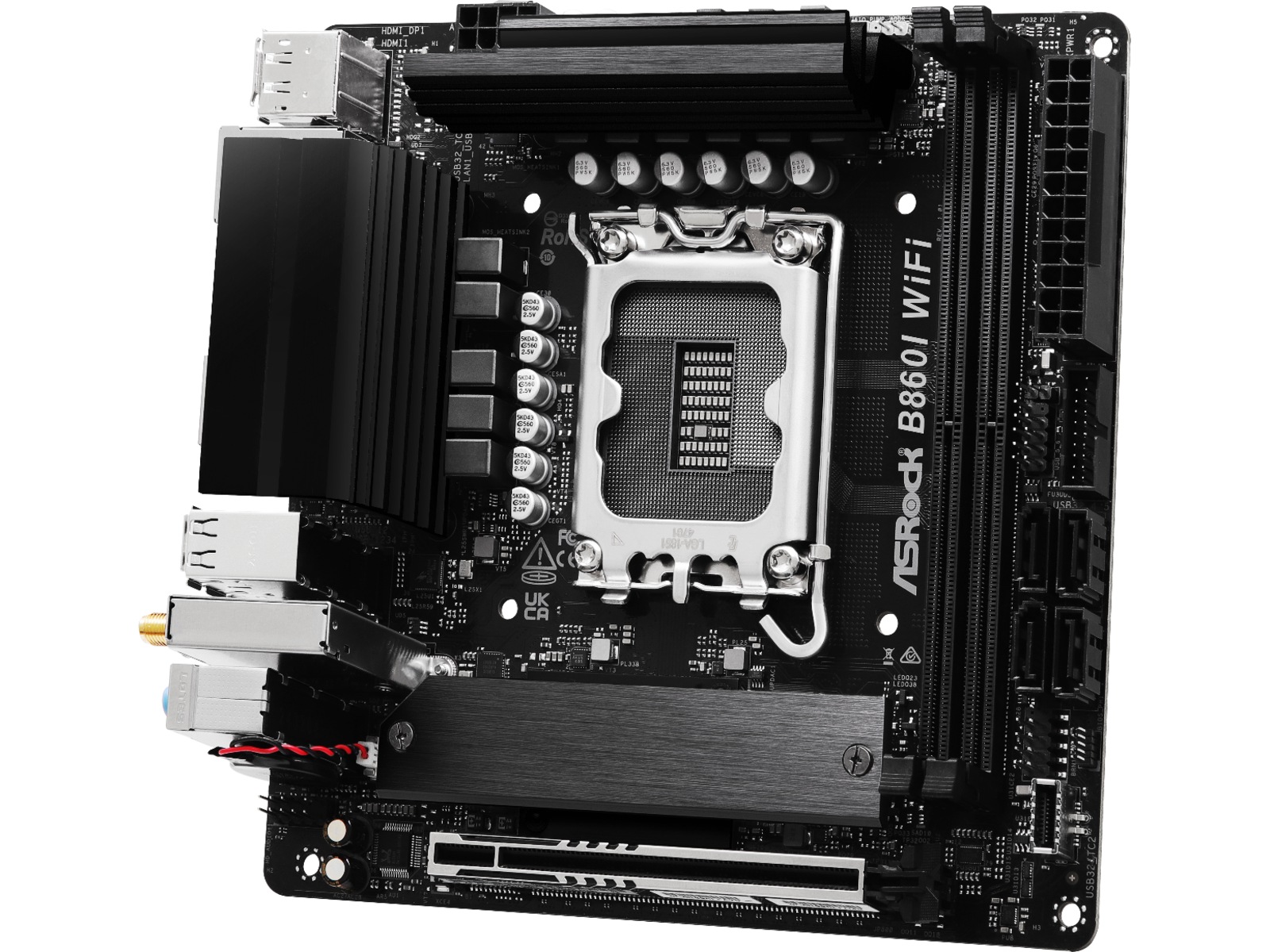 ASRock B860I WiFi Bundkort Intel Socket