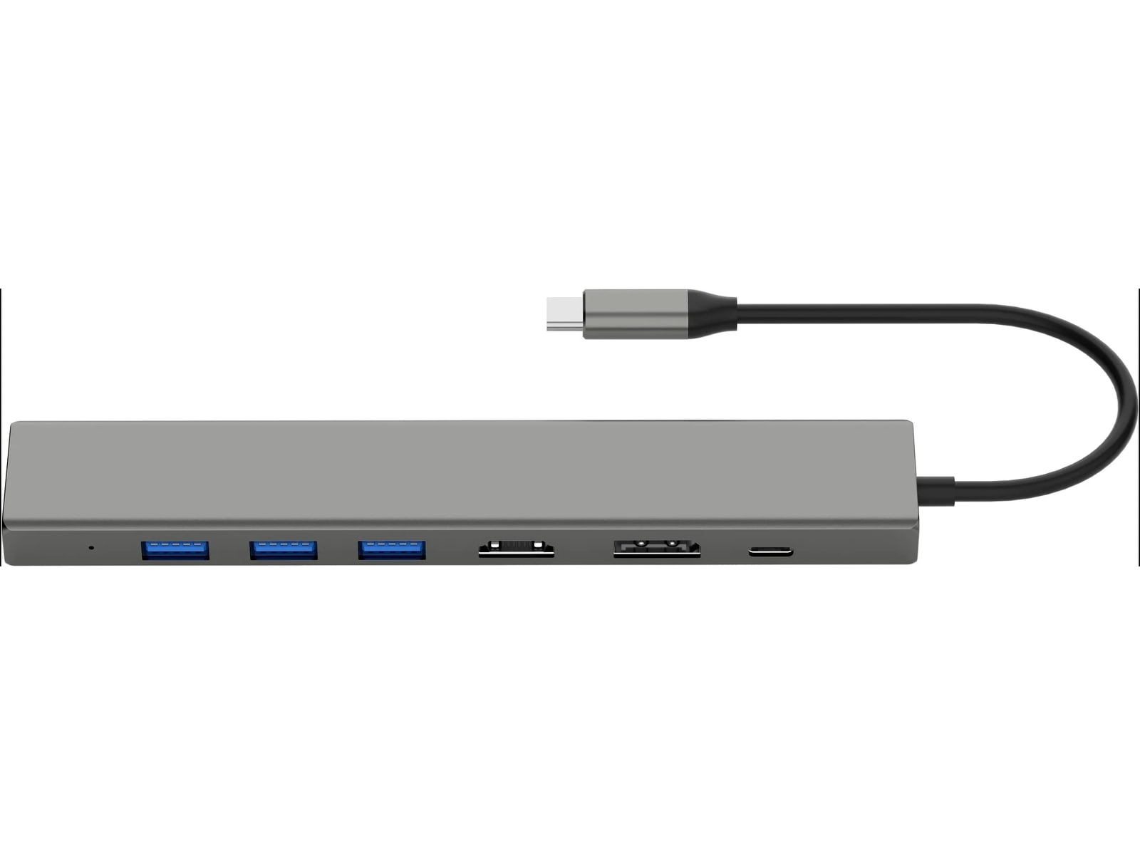 Andersson USB-H3410 7-i-1 USB-hub Dockingstation og USB-hub