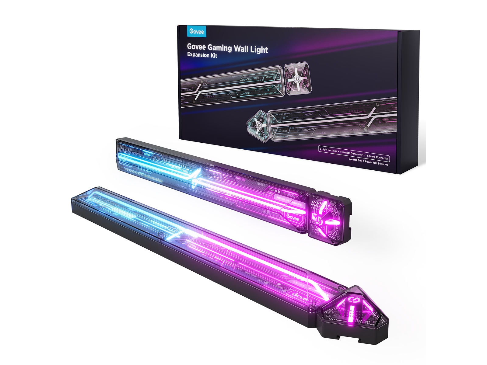 Govee Gaming Wall Light udvidelsessæt Led strips & underholdning