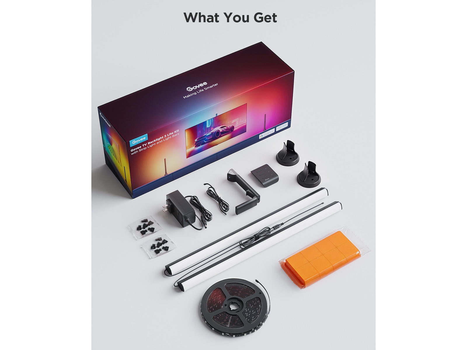 Govee TV Backlight 3 Lite Kit Led strips & underholdning