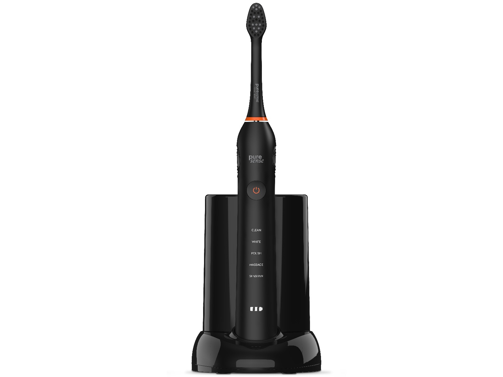 Puresense Dental C Sonic Enhanced Bundle (sort) Elektriske tandbørster