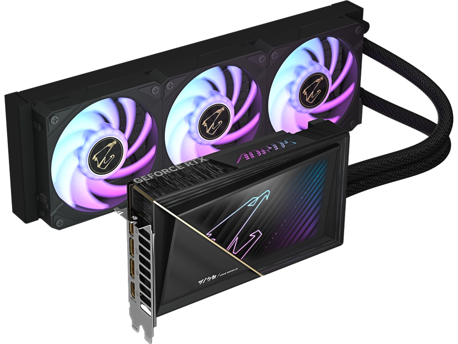 Gigabyte Aorus GeForce RTX 5080 XTREME WATERFORCE Grafikkort