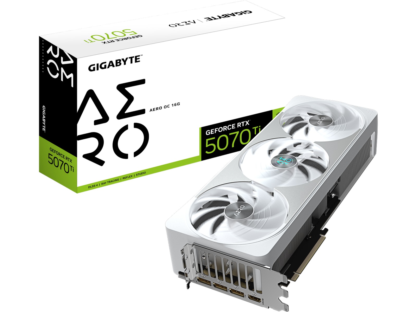 Gigabyte GeForce RTX 5070 Ti AERO OC Grafikkort