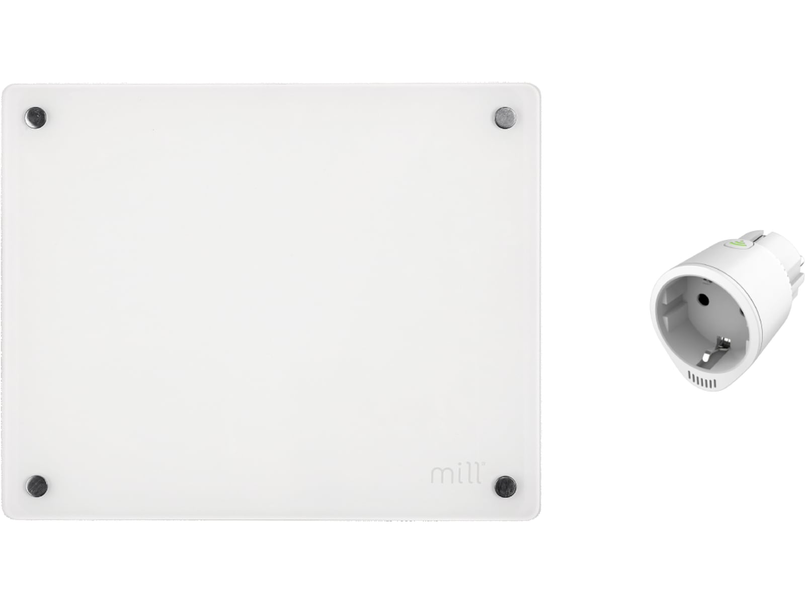 Mill Glass MB250 Panelovn 250W (hvid) Varmepaneler