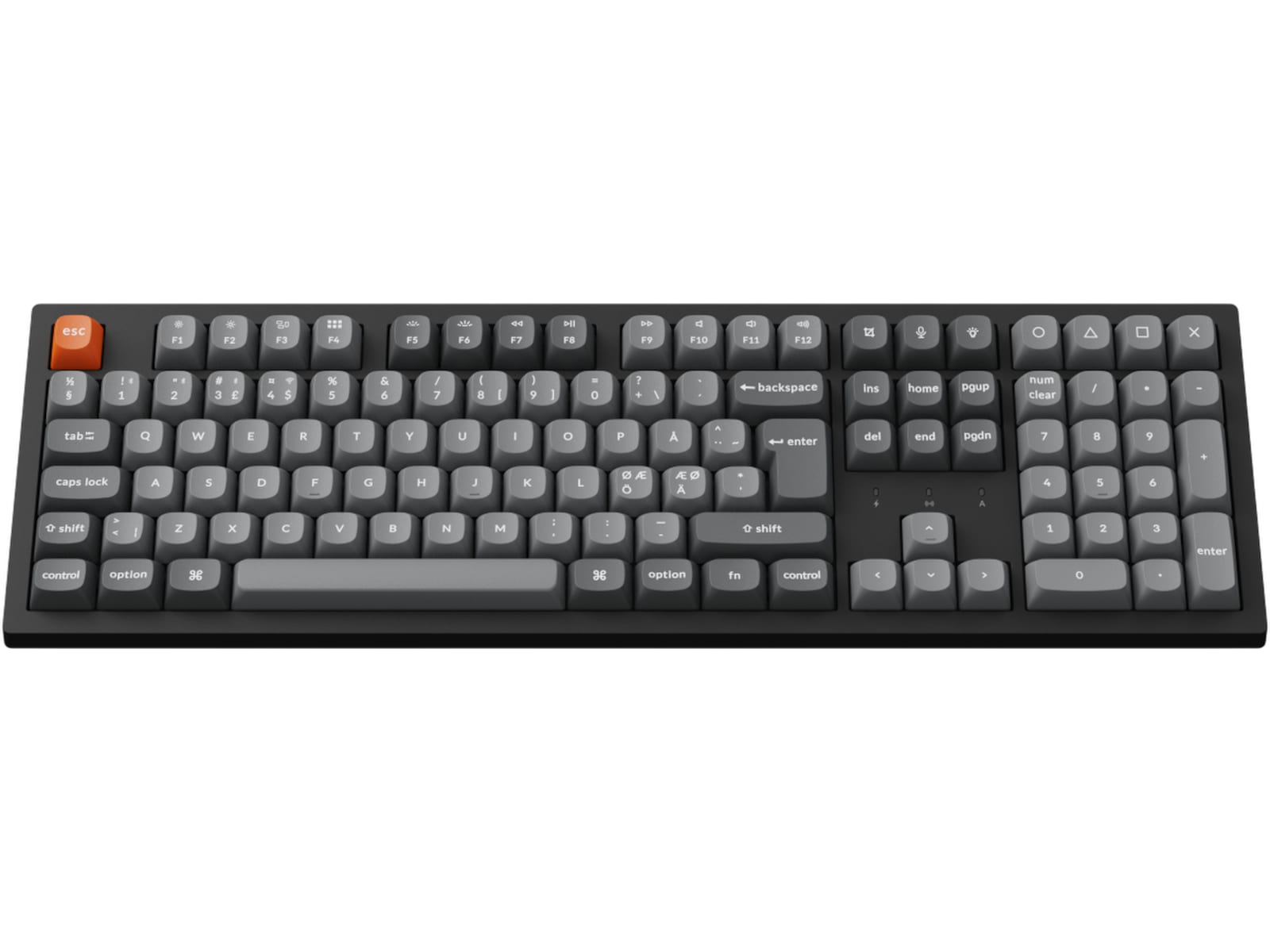 Keychron K10 MAX Trådløst gamingtastatur (super brown) Gamingkeyboard