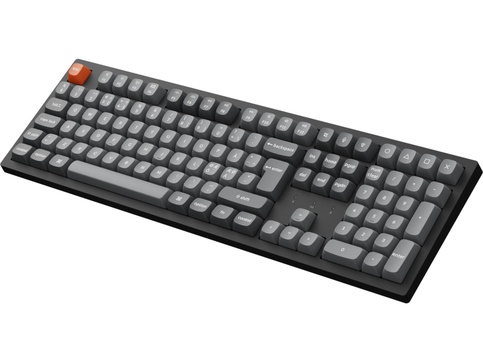 Keychron K10 MAX Trådløst gamingtastatur (super brown) Gamingkeyboard