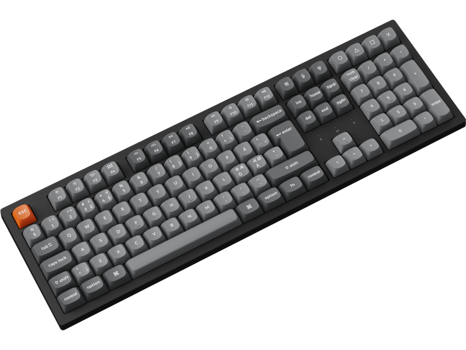 Keychron K10 MAX Trådløst gamingtastatur (super brown) Gamingkeyboard