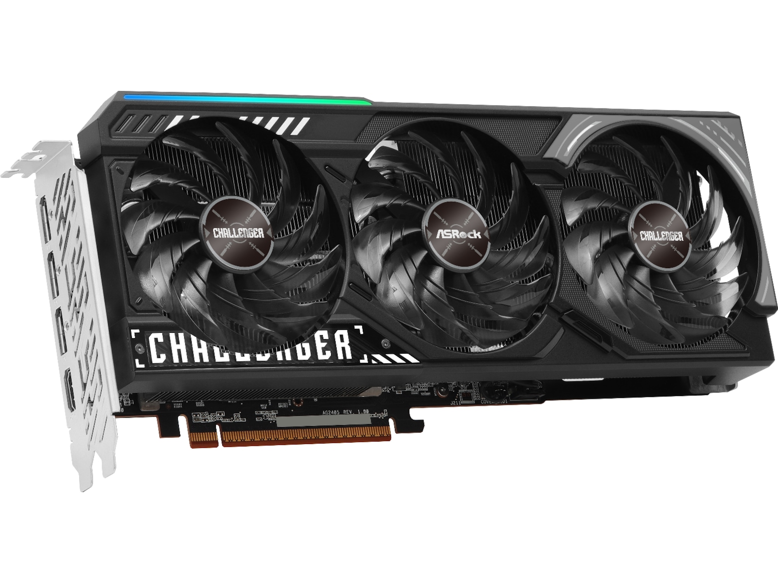 ASRock AMD Radeon RX 9070 Challenger Grafikkort