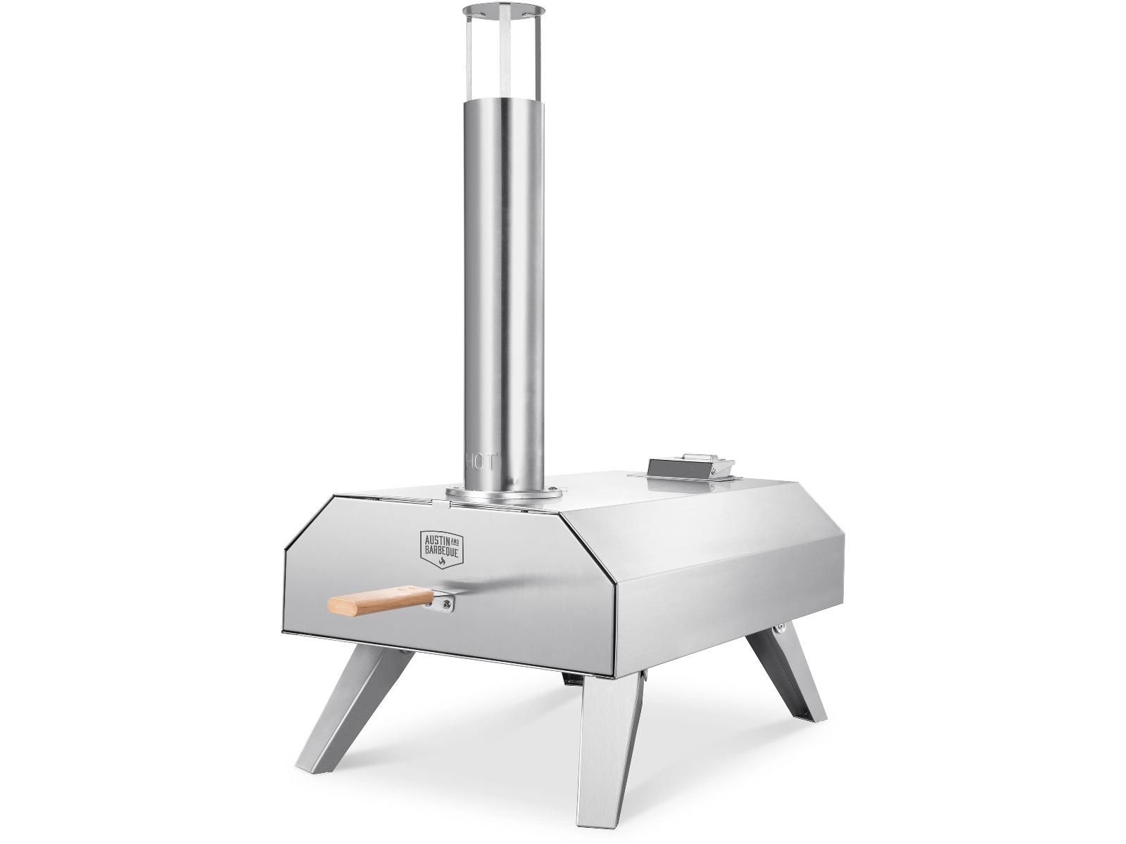 Austin and Barbeque Pizza Oven Pellet 12" Pizzaovne
