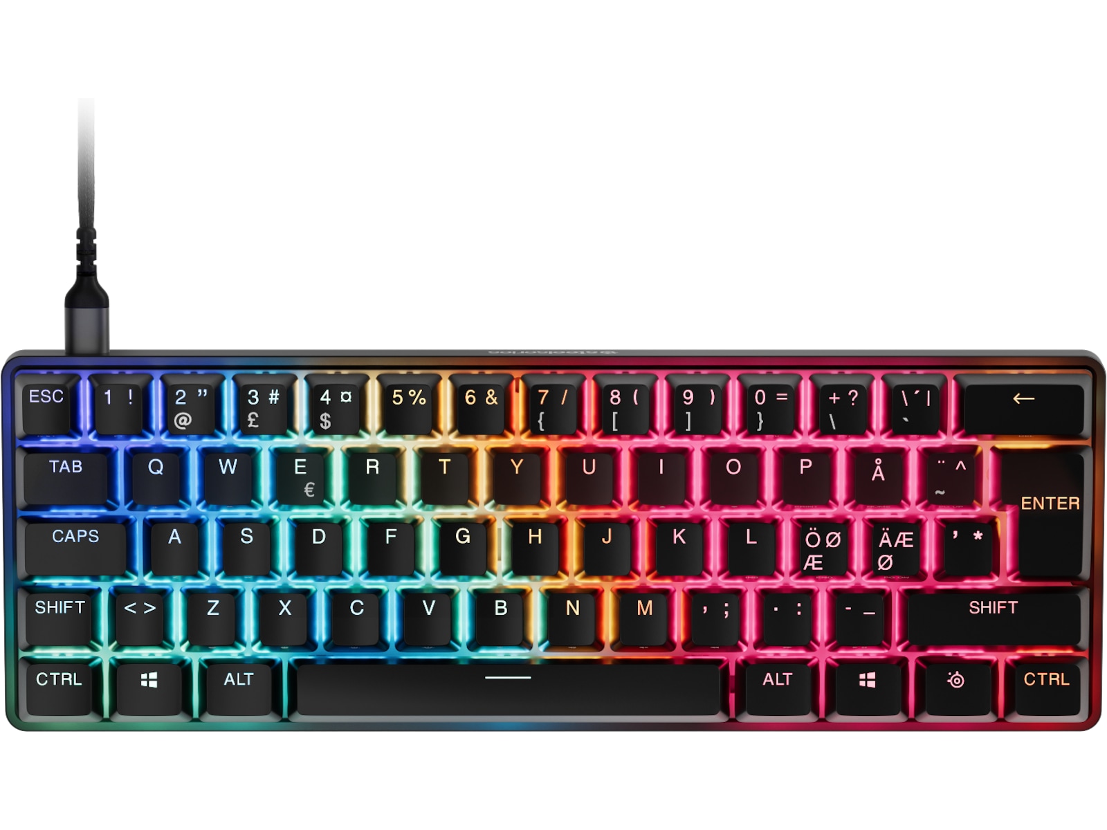 SteelSeries Apex Pro Mini Gen 3 gamingtastatur (sort) Gamingkeyboard