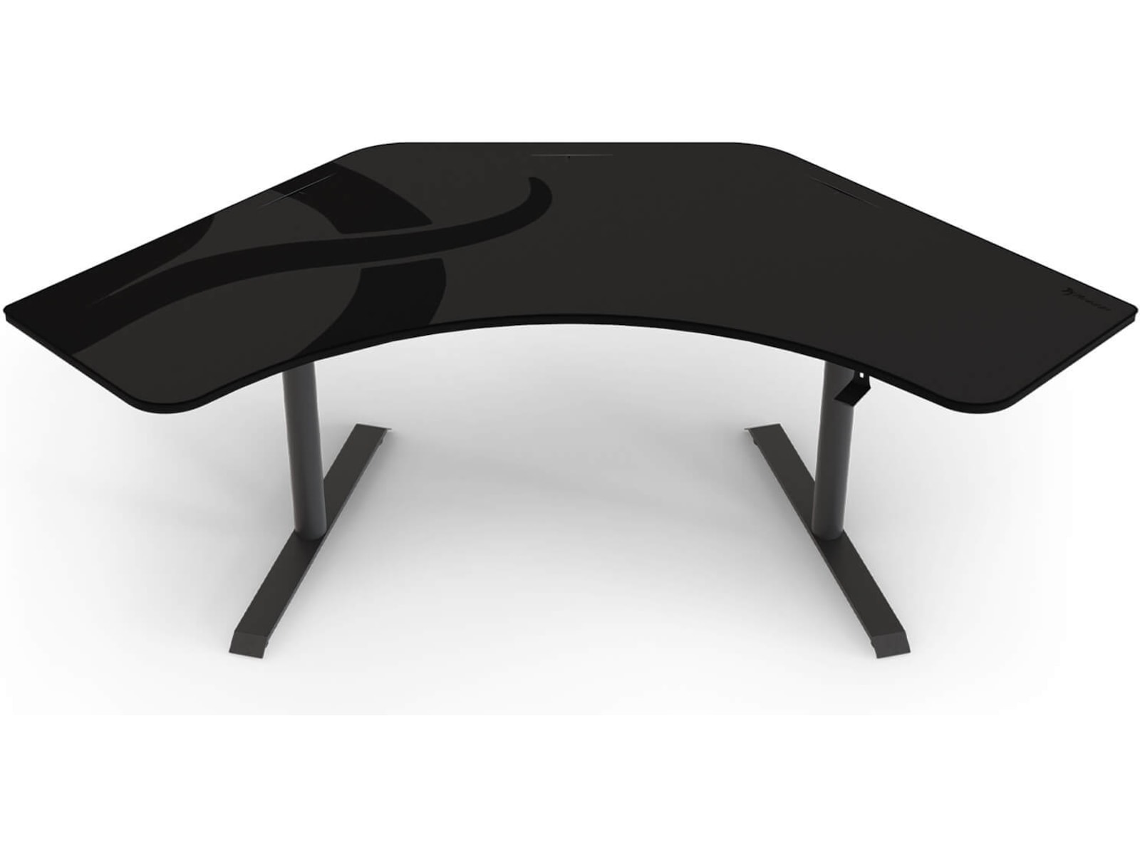 Arozzi Arena Angelo Gaming Desk (gun metal) Gamingdesk