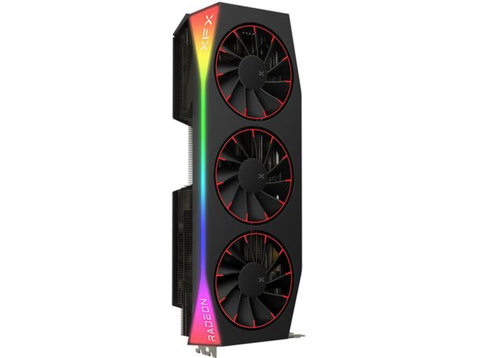 XFX Mercury AMD Radeon RX 9070 XT OC Magnetic Air RGB (sort) Grafikkort