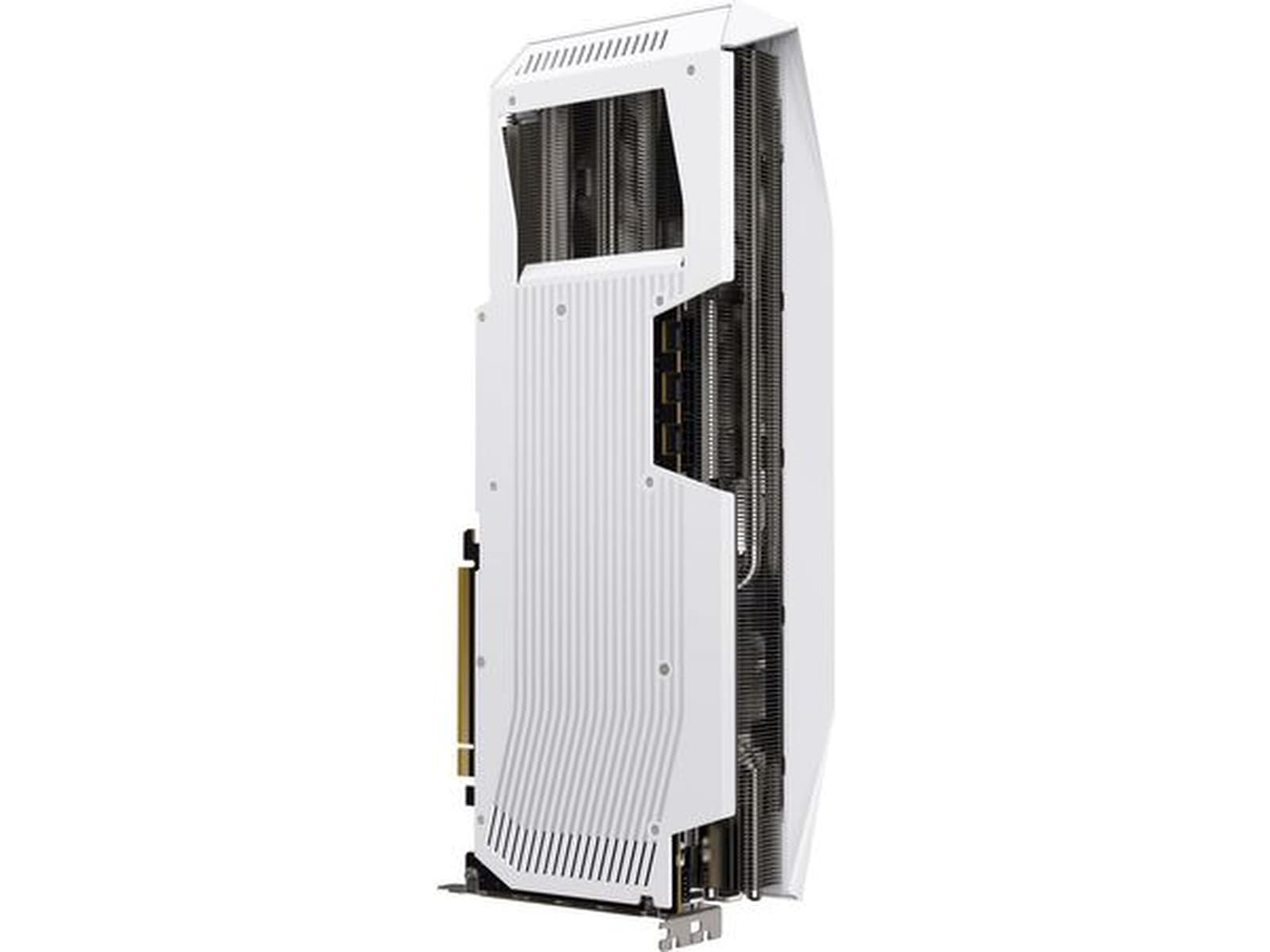 XFX Mercury AMD Radeon RX 9070XT OC White Magnetic Air Edition with RGB Grafikkort