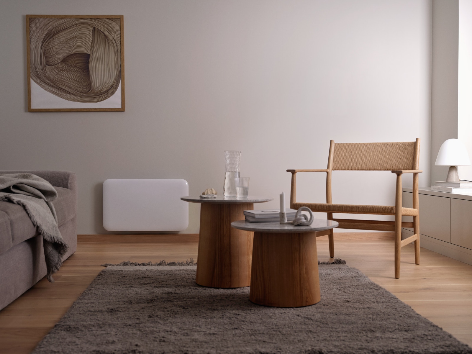 Mill Invisible Smart WiFi Gen 4 panelvarmer 700W (hvid) Varmepaneler