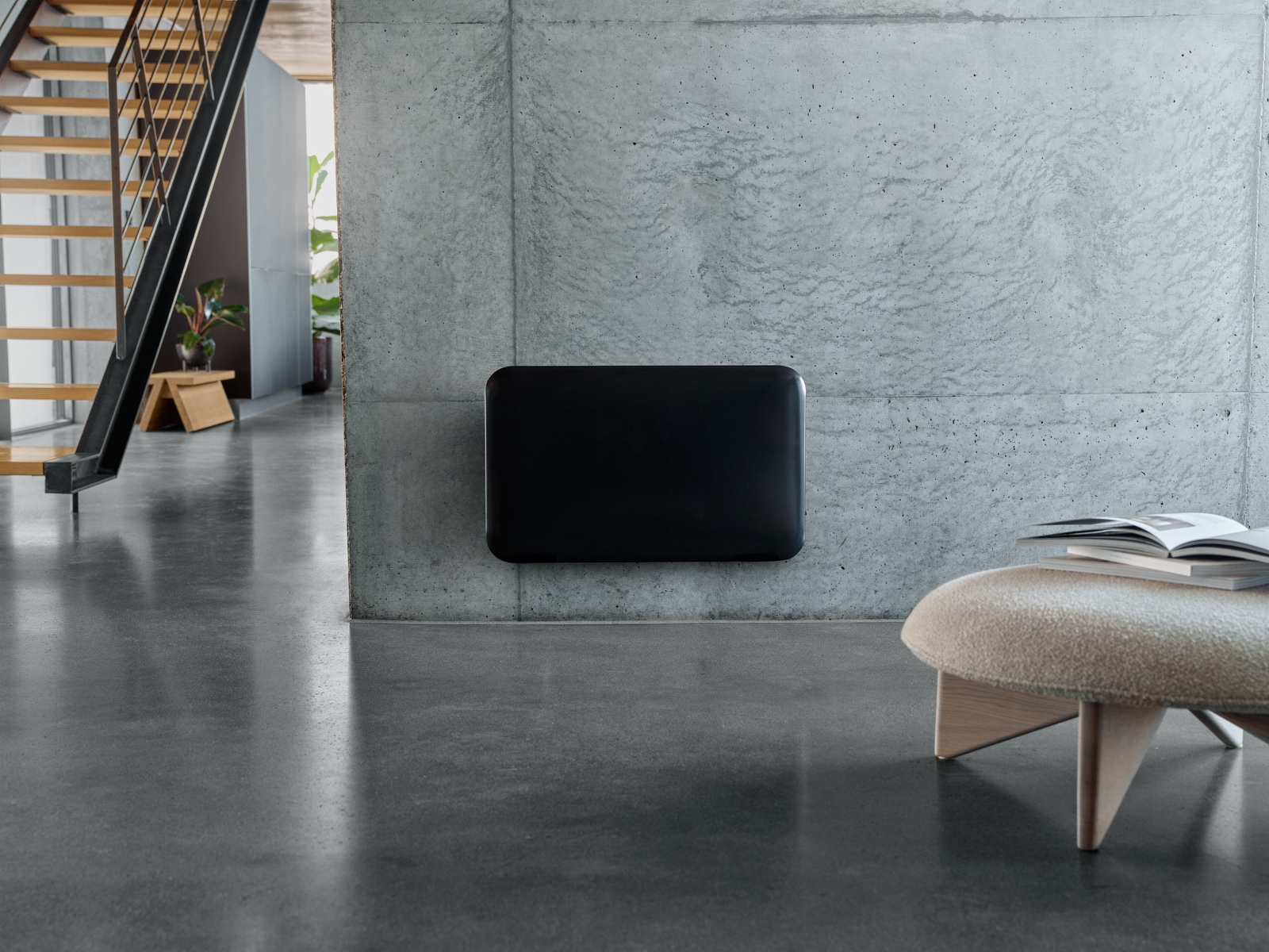 Mill Invisible Smart WiFi Gen 4 panelvarmer 700W (sort) Varmepaneler