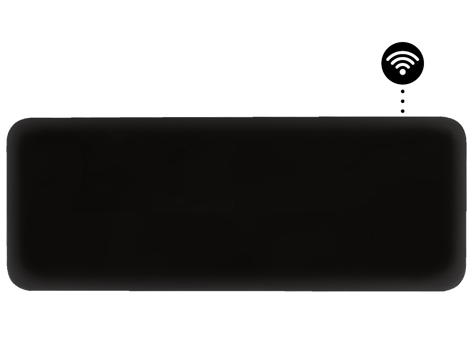 Mill Invisible Smart WiFi Gen 4 panelvarmer 1300W (sort) Varmepaneler