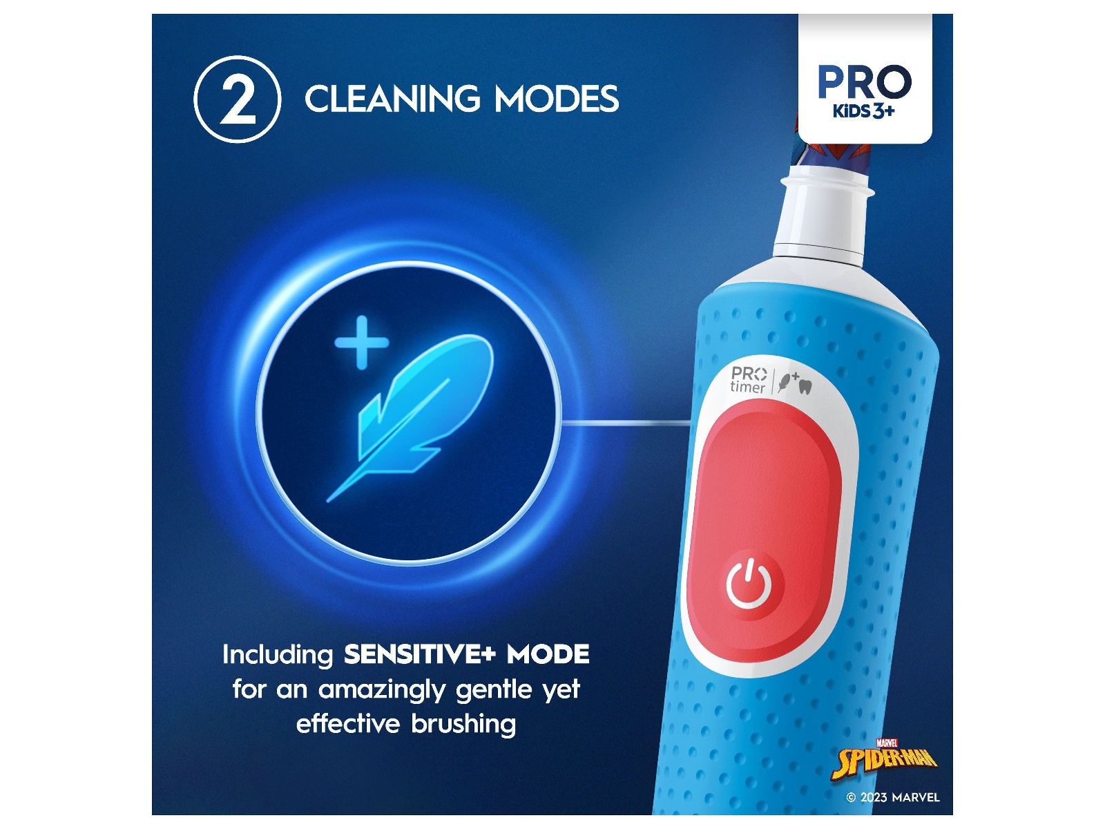 ORAL-B Vitality Pro Kids Elektrisk tandbørste (Spiderman) Elektriske tandbørster