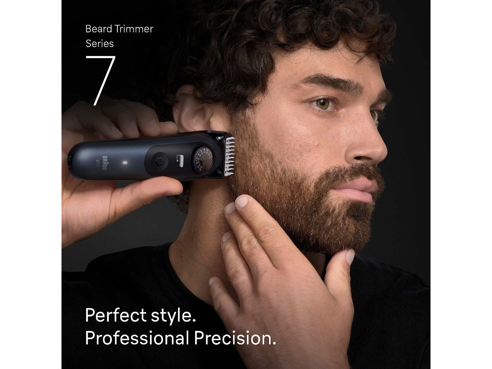 Braun Series 7 skægtrimmer (blå) Barbermaskine