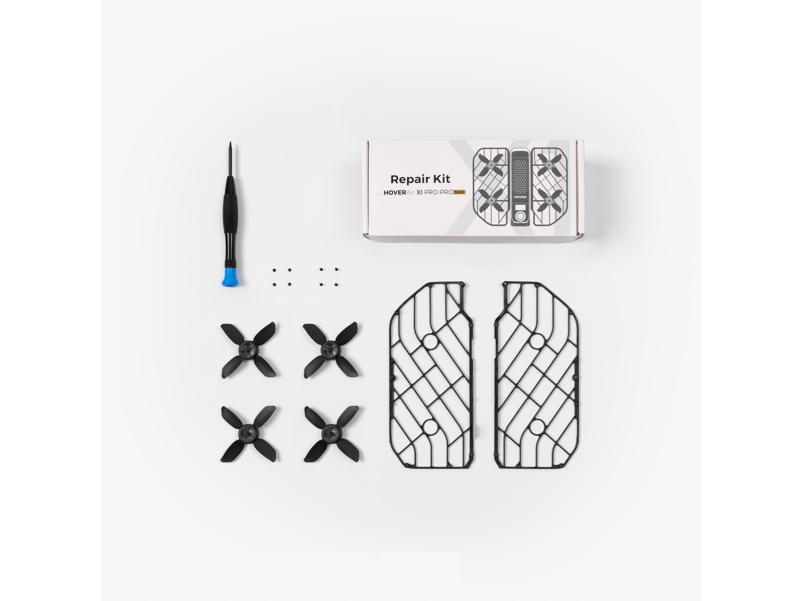 HoverAir X1 Pro/ProMax Reparationskit Reservedeler til droner