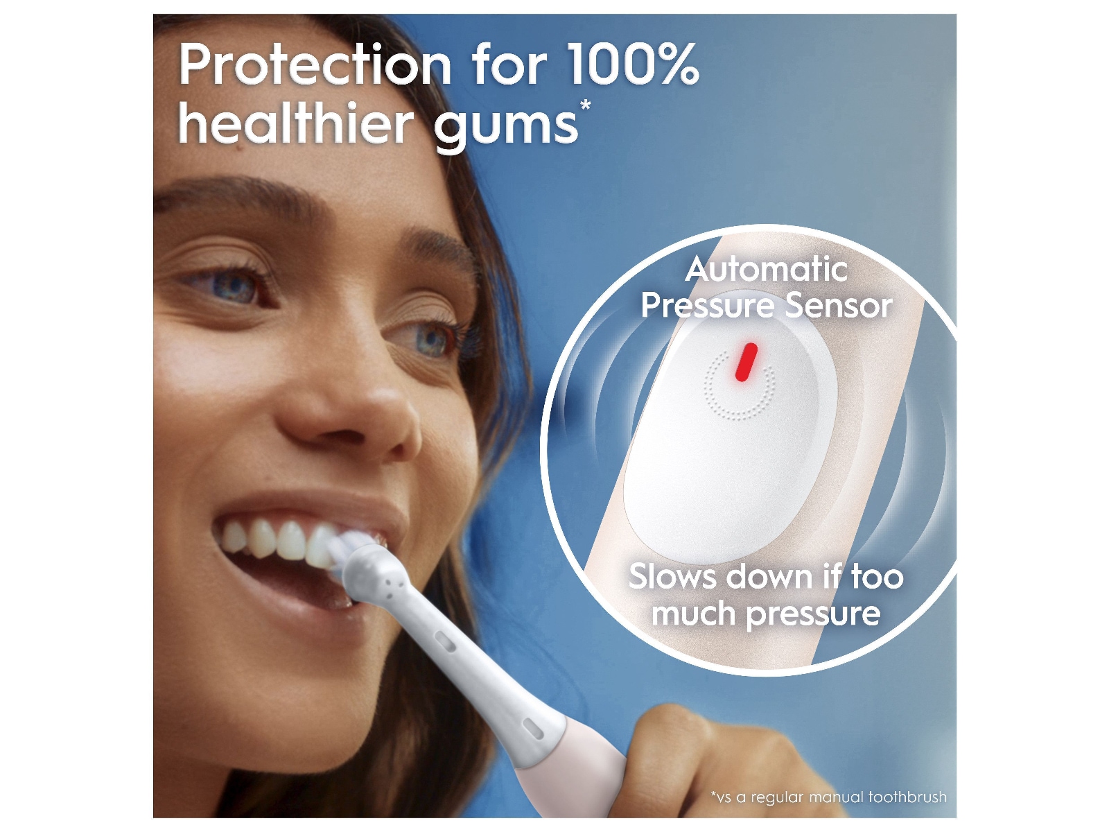 ORAL-B iO2 Series Elektrisk tandbørste (Calm Pink) Elektriske tandbørster