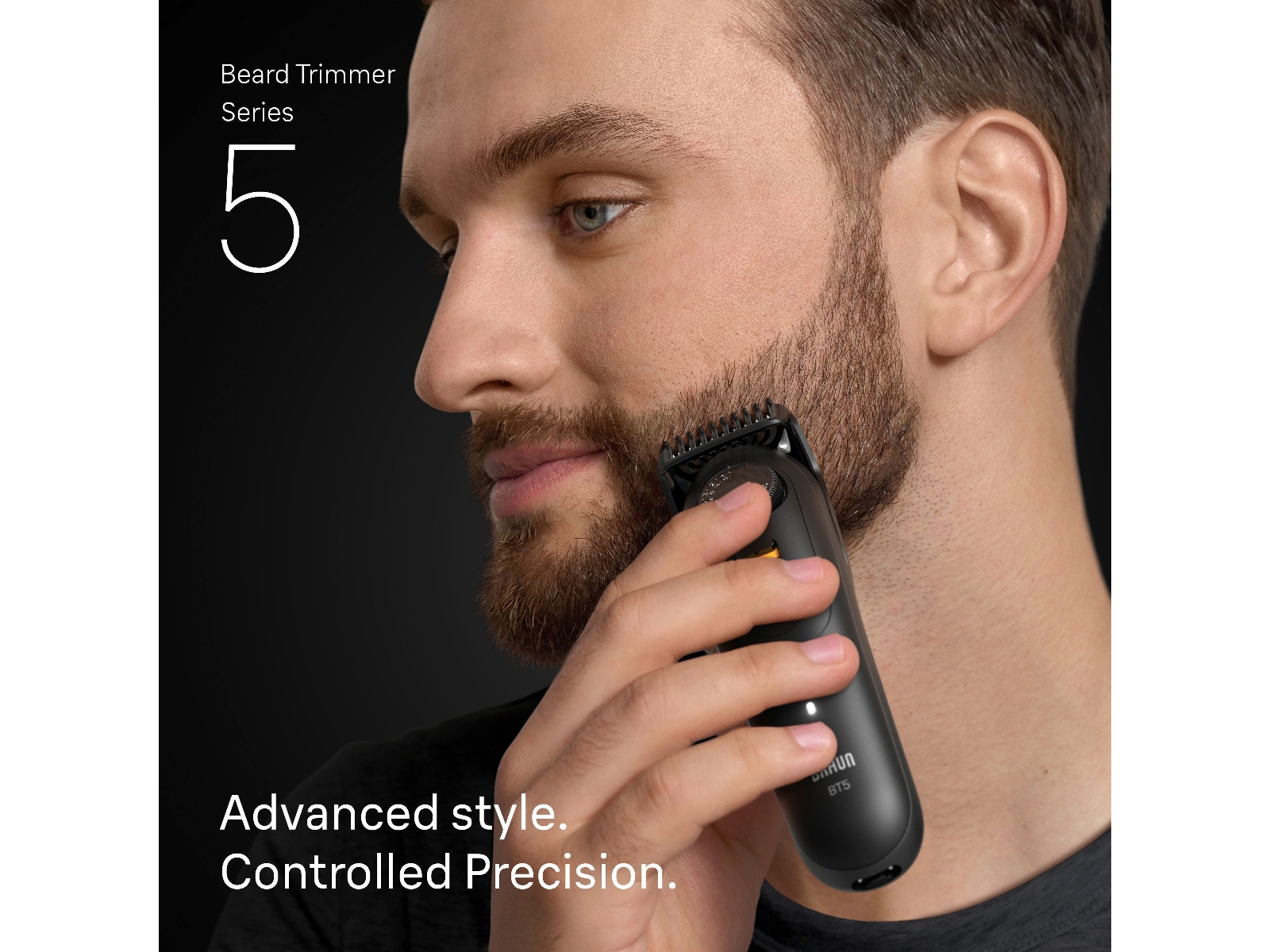 Braun Series 5 skægtrimmer (sort) Barbermaskine
