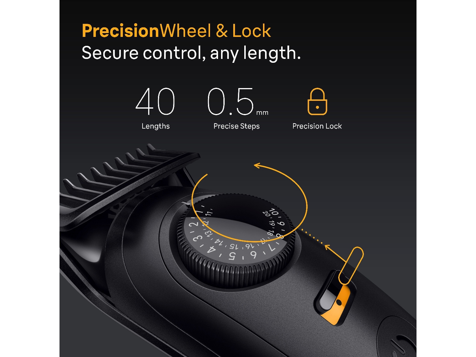 Braun Series 5 skægtrimmer (sort) Barbermaskine