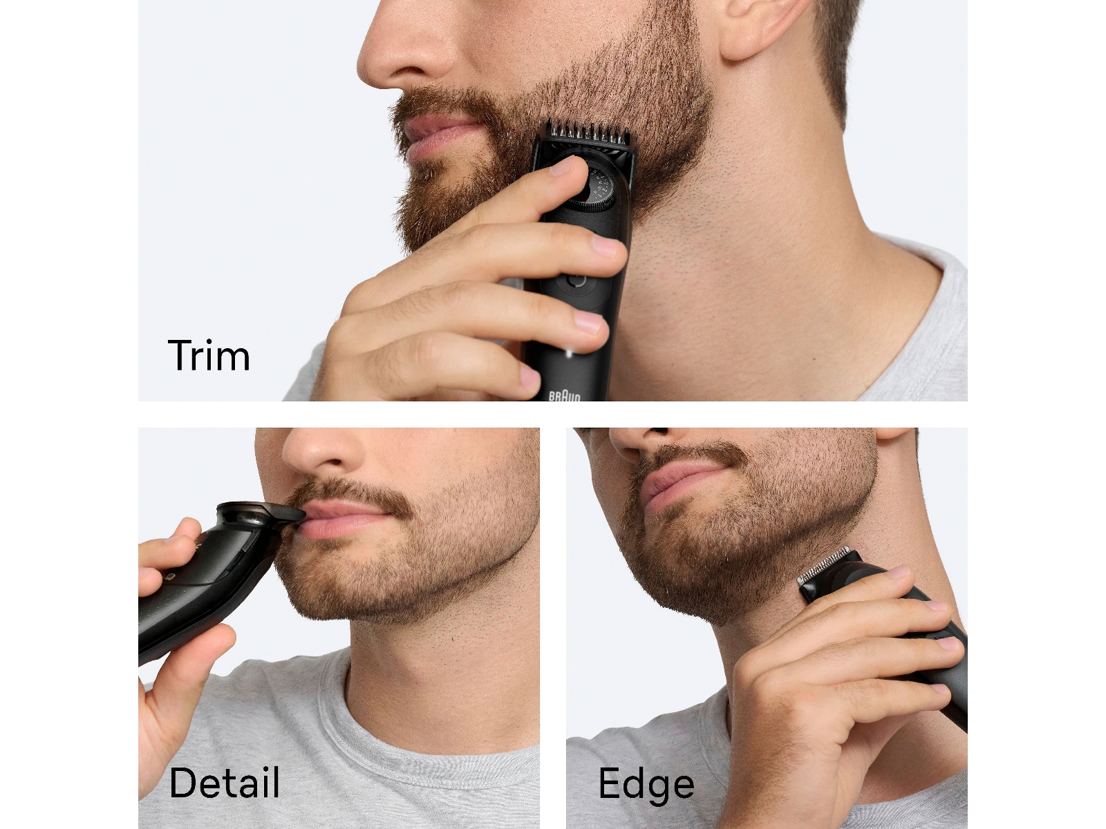 Braun Series 5 skægtrimmer (sort) Barbermaskine