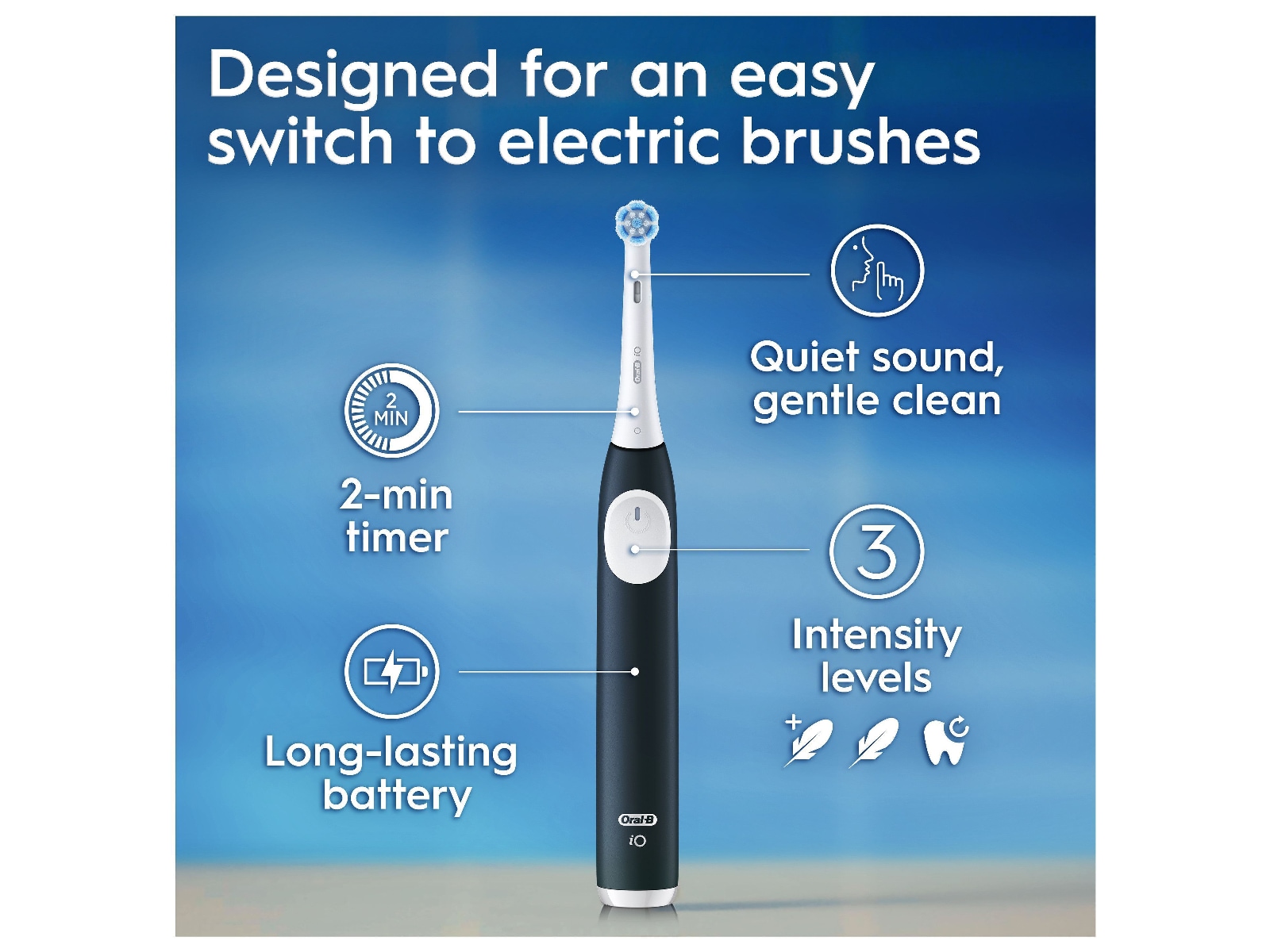 ORAL-B iO2 Series Elektrisk tandbørste (Forest Green) Elektriske tandbørster