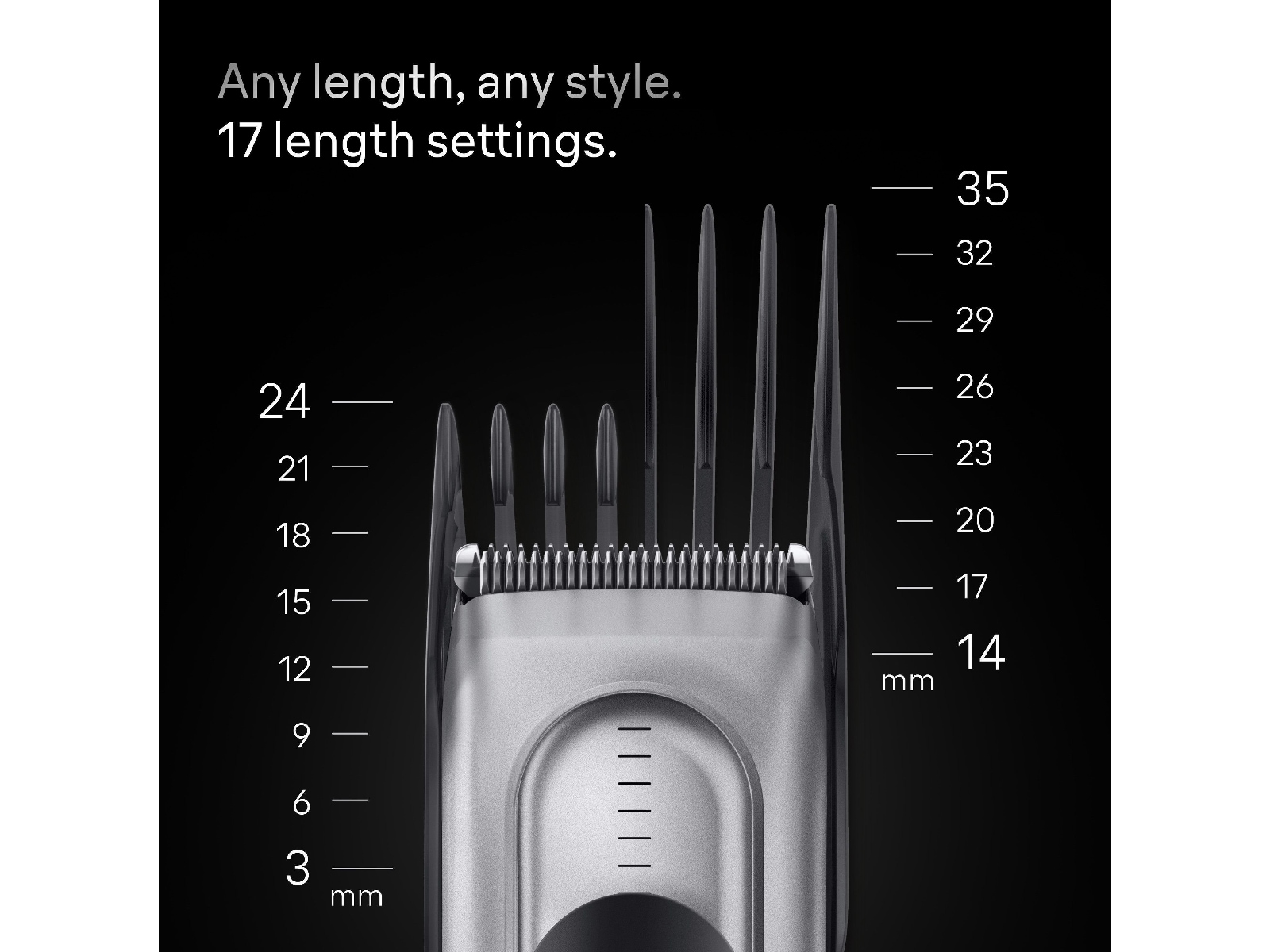 Braun Series 7 hårklipper (grå) Hårtrimmer