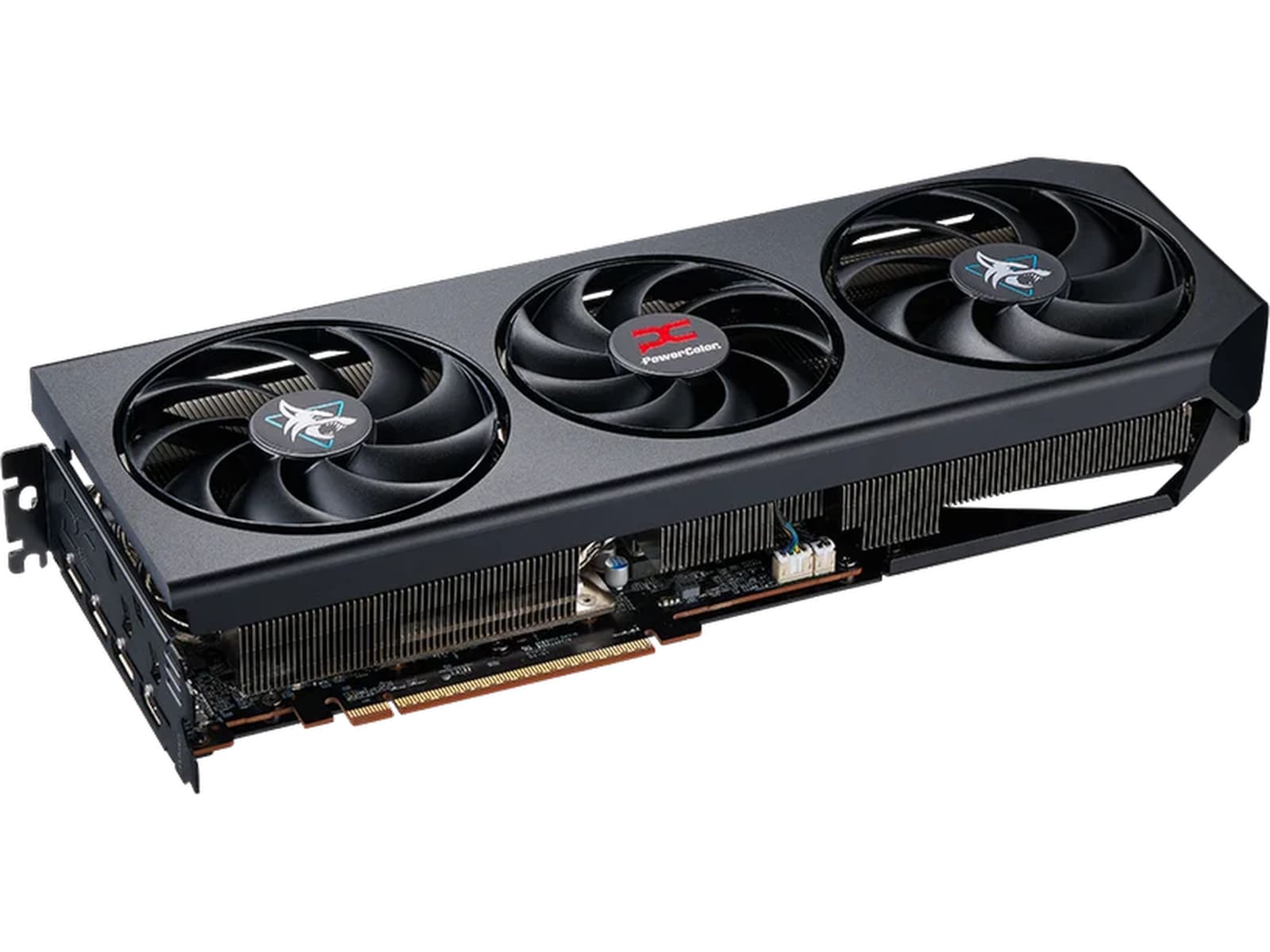 PowerColor Hellhound AMD Radeon RX 9070 XT (sort) Grafikkort