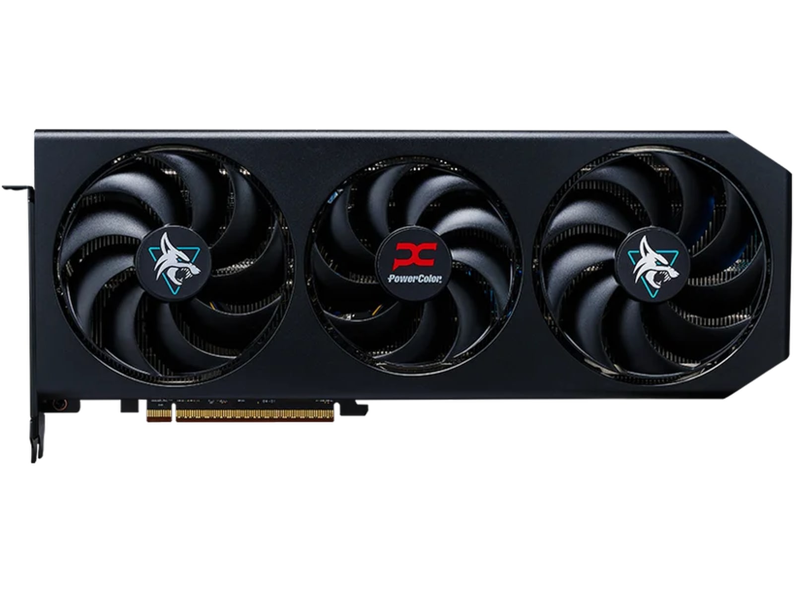 PowerColor Hellhound AMD Radeon RX 9070 XT (sort) Grafikkort