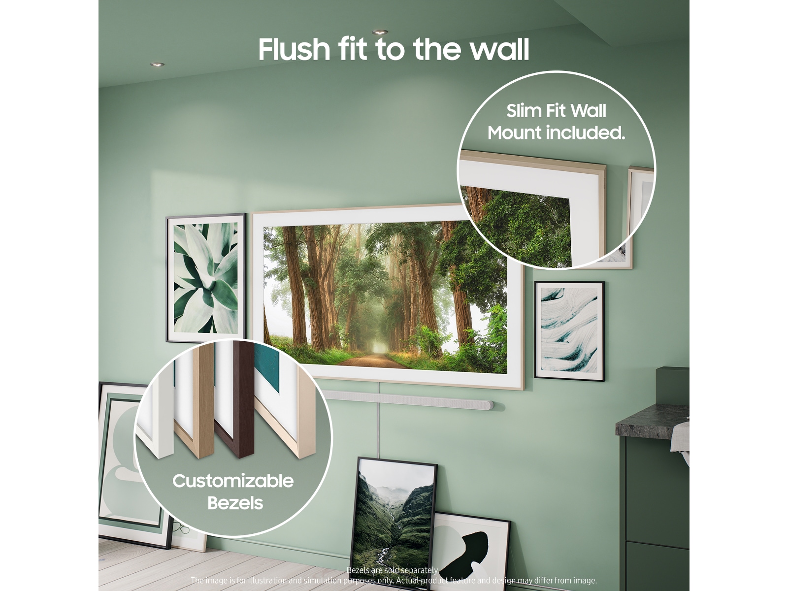 Samsung 65" The Frame Pro LS03FW Neo QLED 4K Smart TV (2025) 60 - 69 tommer TV